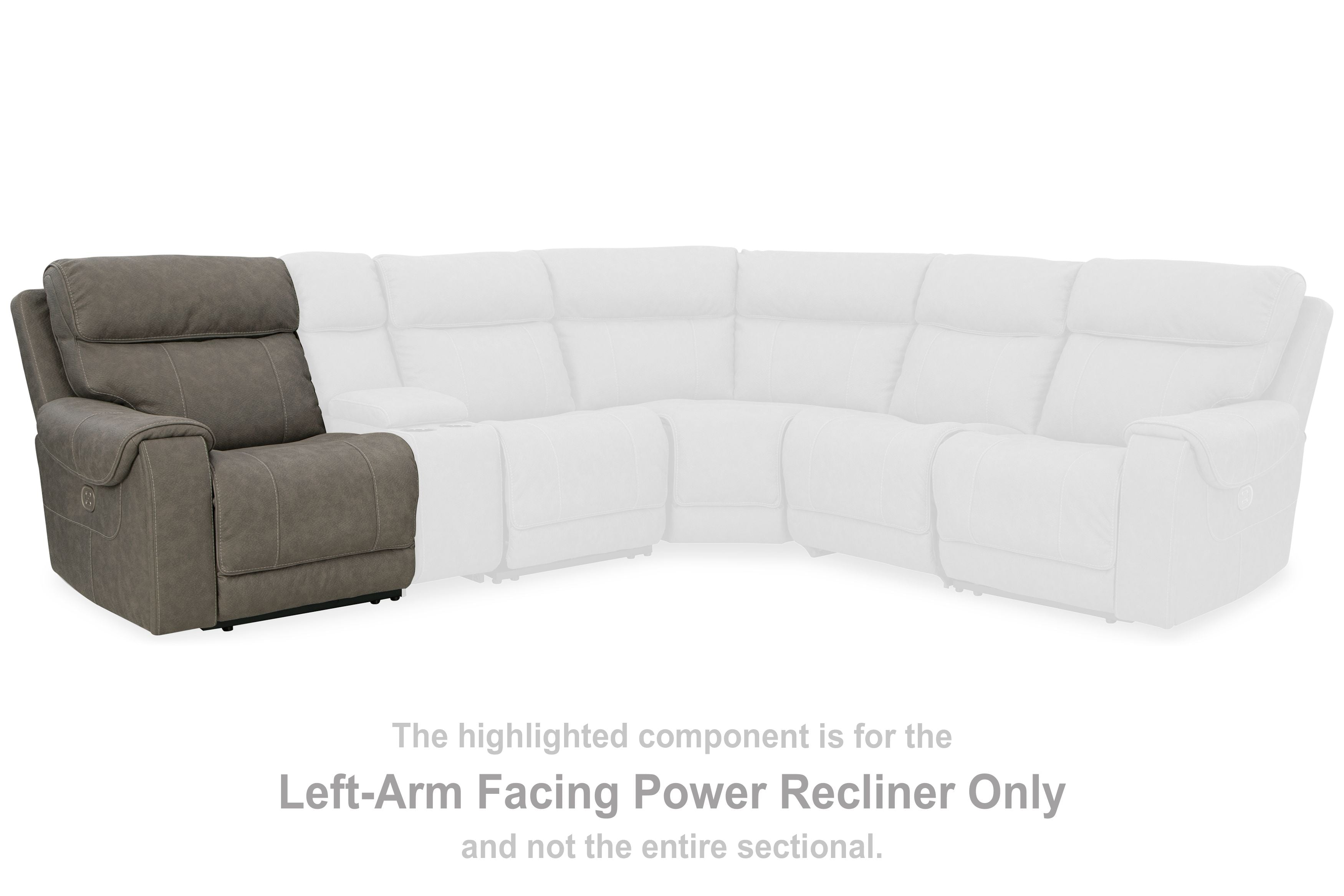 Starbot - Laf Zero Wall Power Recliner - Fossil