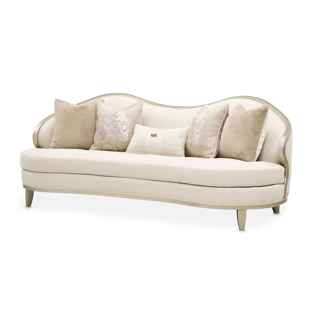 Camellia Field - Sofa - Cornsilk / Caramel