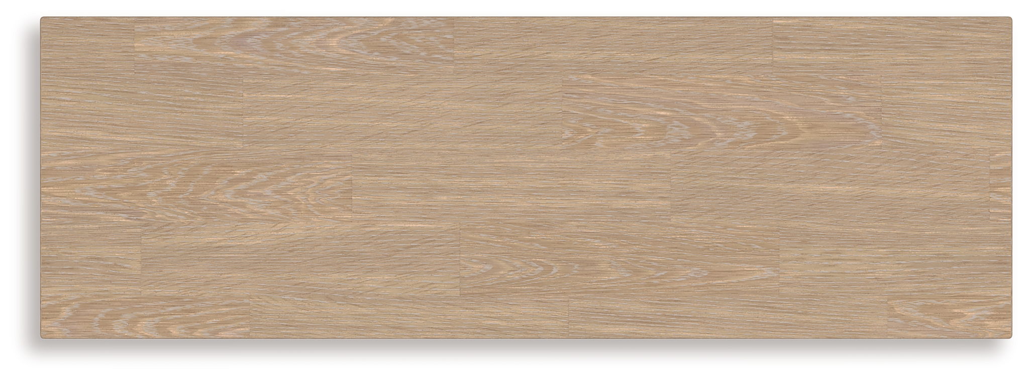 Purlaney - Large Dining Room Bench - Antique White / Natural