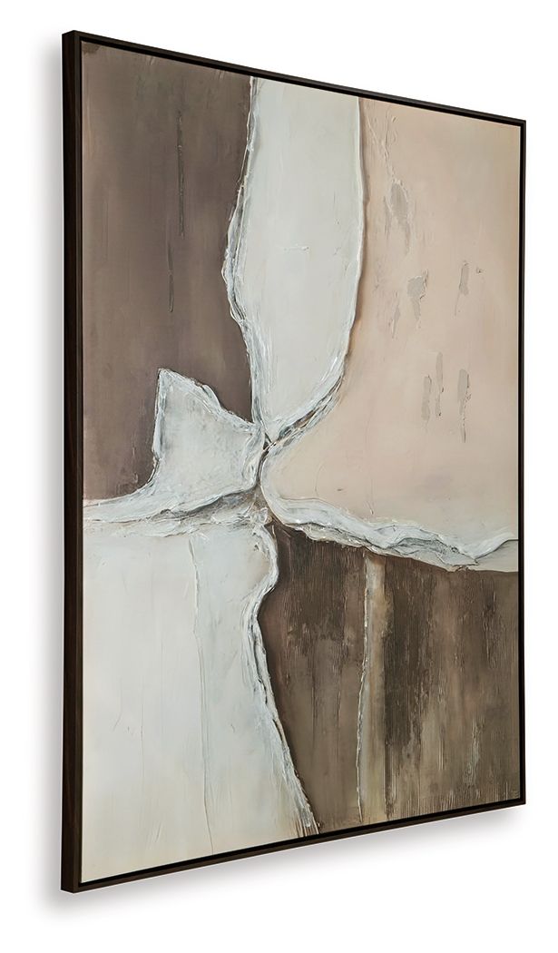 Junward - Wall Art - Brown / Tan / White