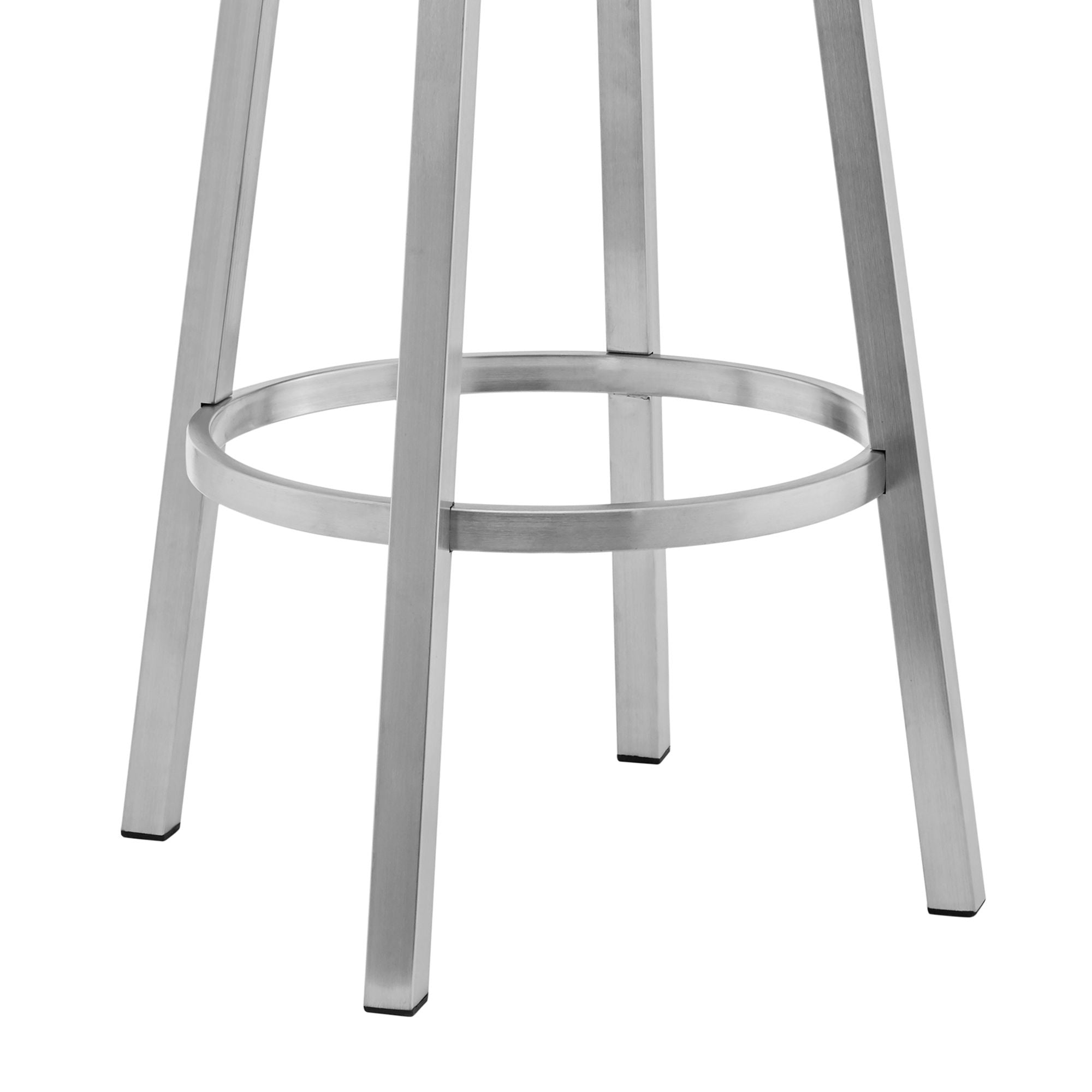 Cohen - Brushed Stainless Steel Swivel Bar Stool