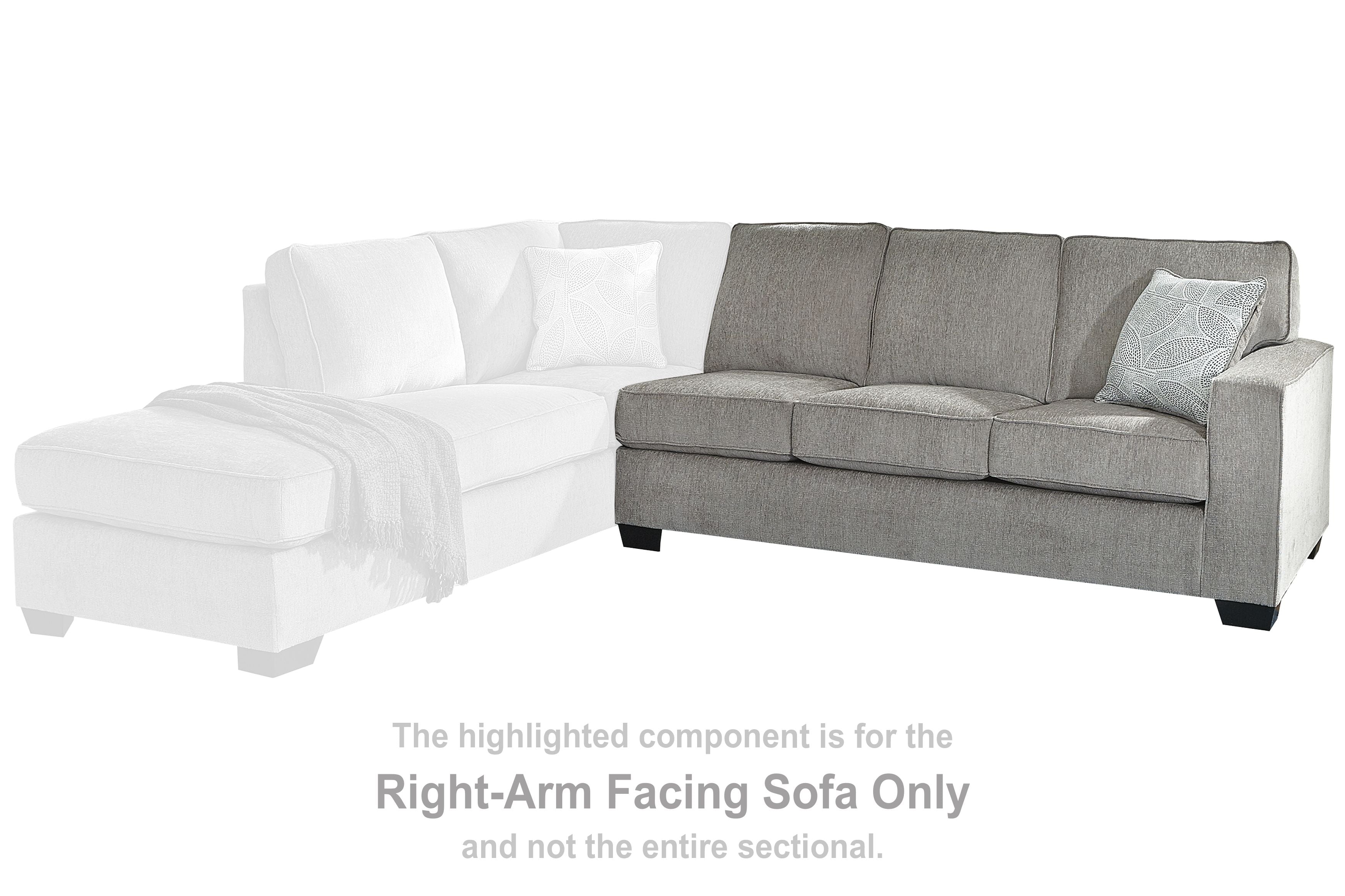 Altari - Raf Sofa - Alloy