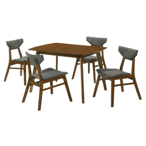 Amaris - Rectangular Dining Set With Upholstered Chairs