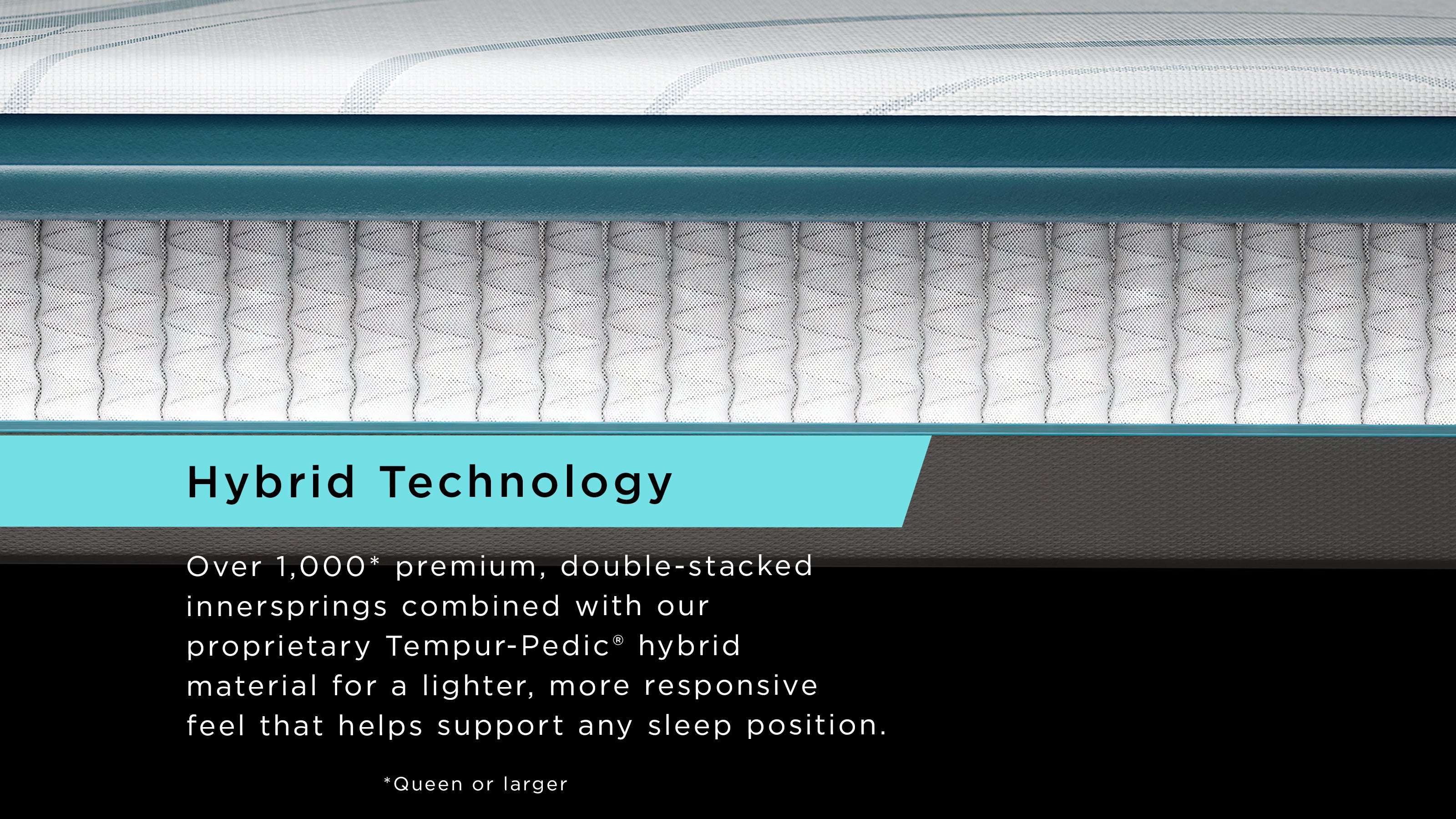 Tempur-Pedic® TEMPUR-Adapt® Medium Hybrid Mattress