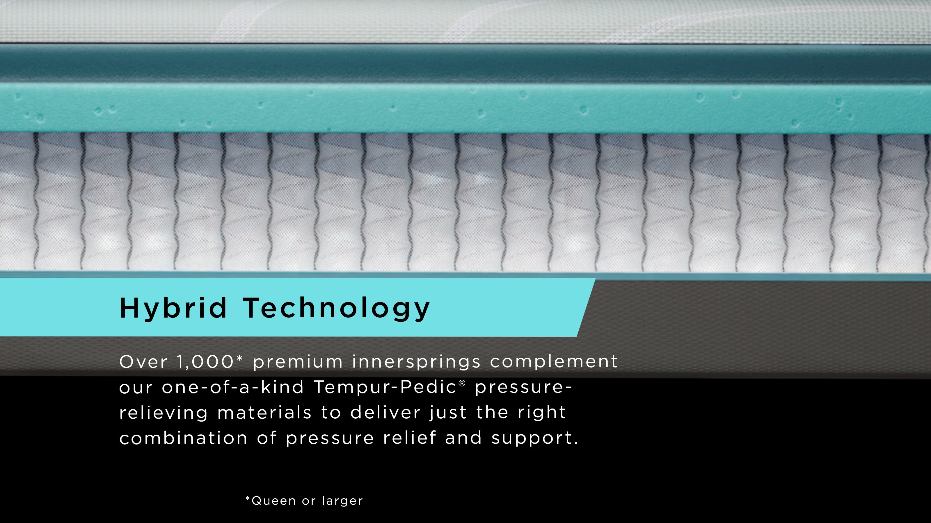 Tempur-Pedic® TEMPUR-ProAdapt® Medium Hybrid Mattress