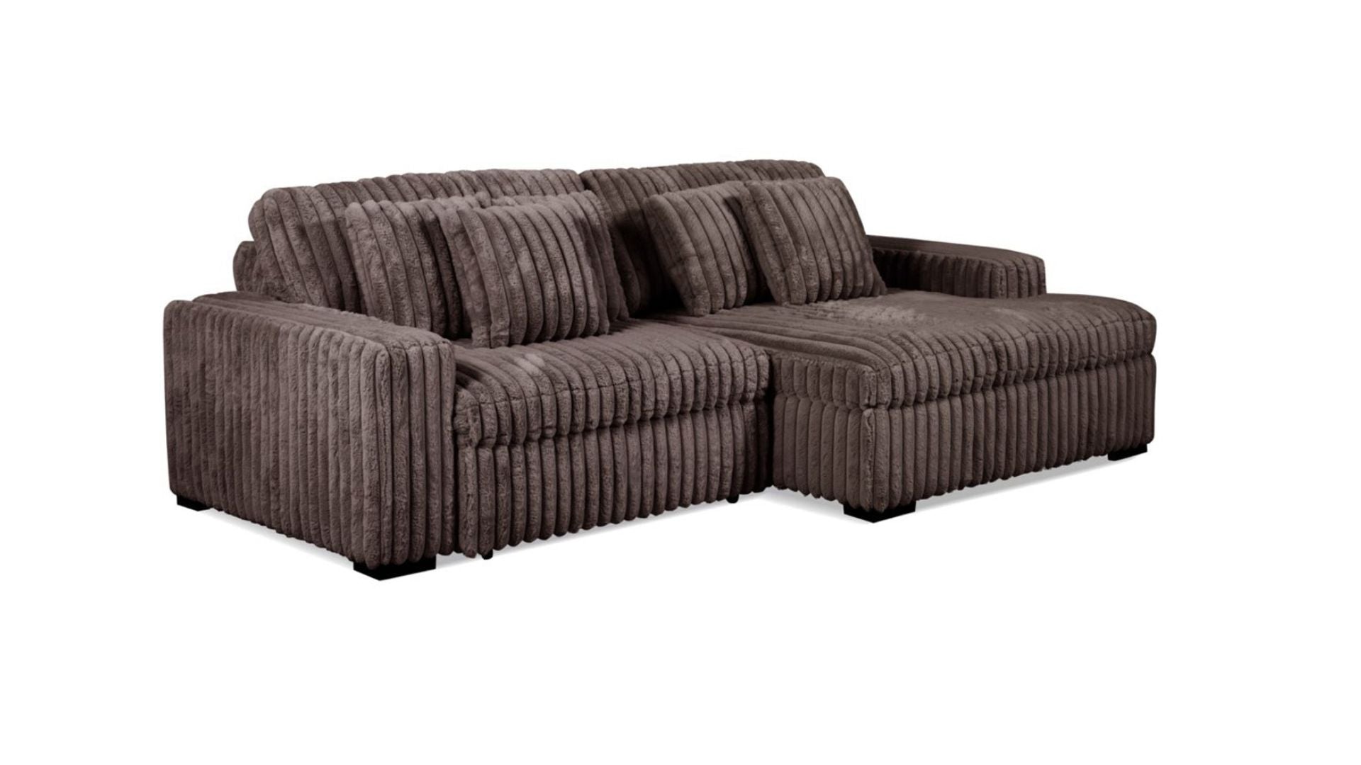Mega CMS 80386 - Cheers 2pc Power Chaise Sectional