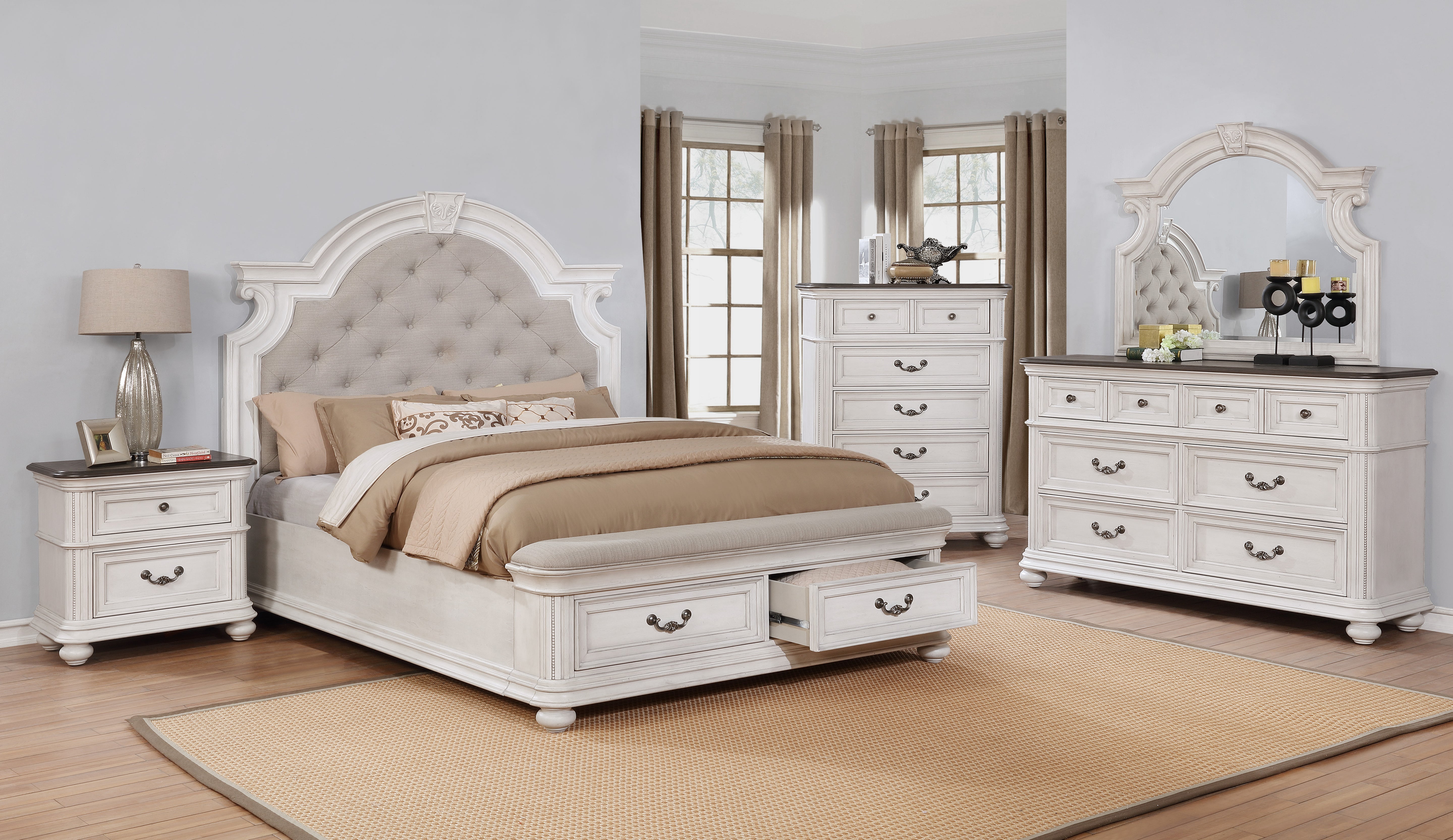 Westchester 4 pc King Bedroom Set