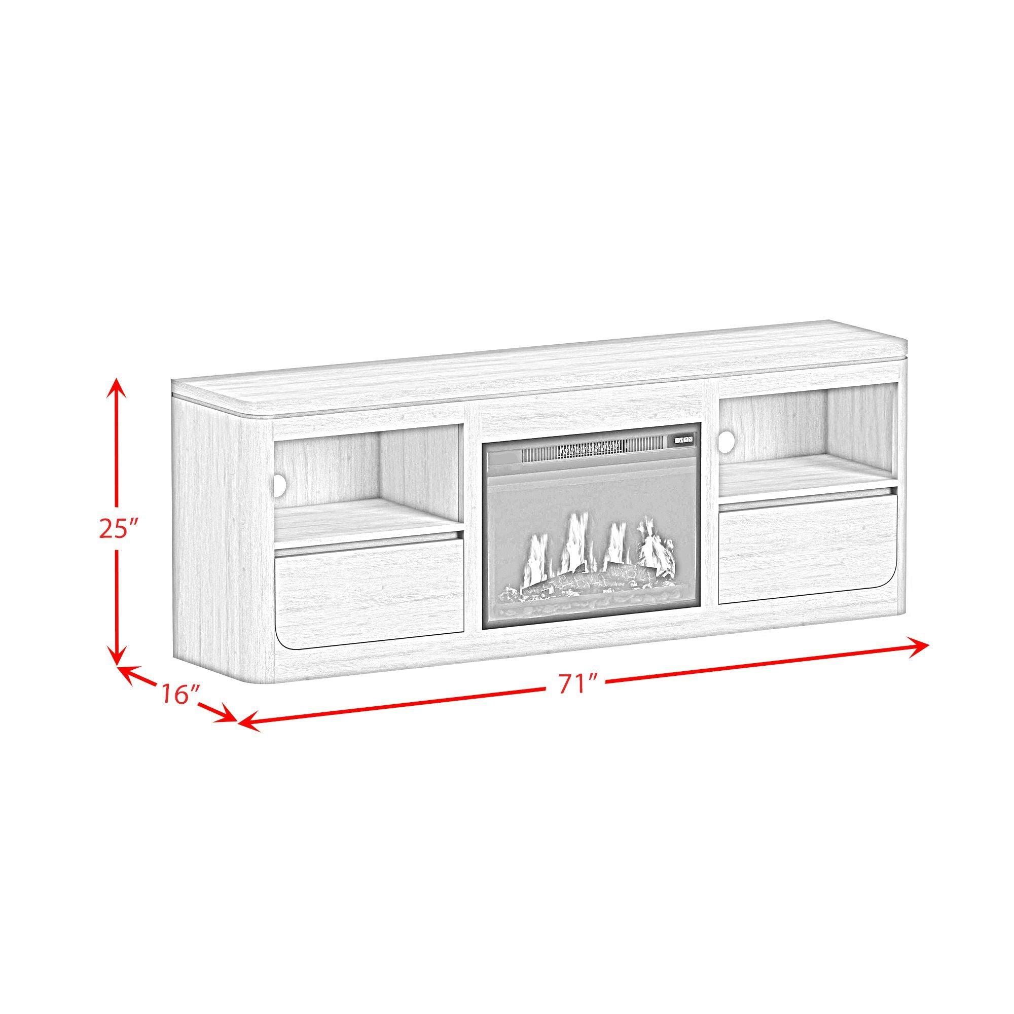 Rosalie - TV Console