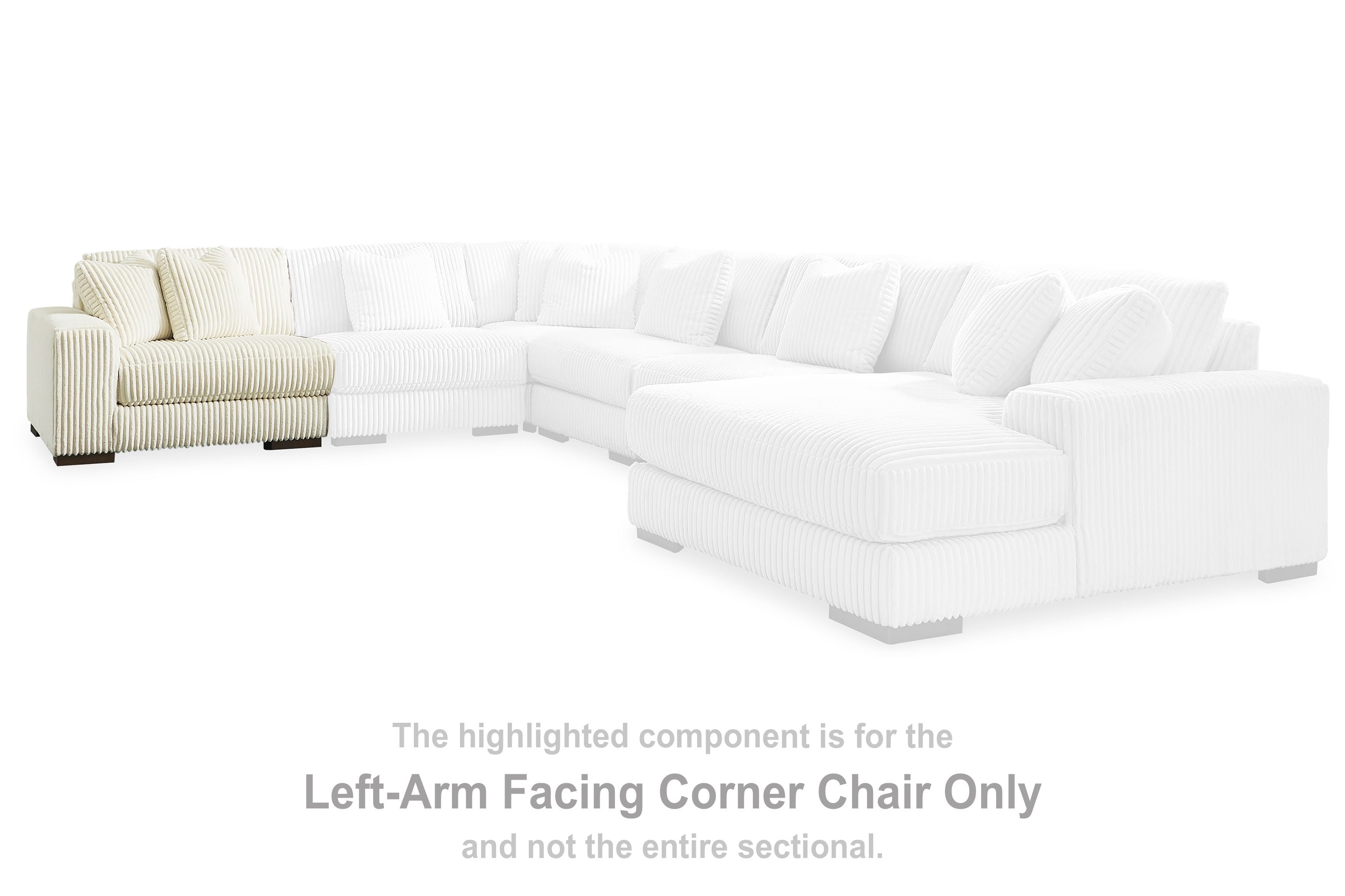 Lindyn - LAF Corner Chair - Beige