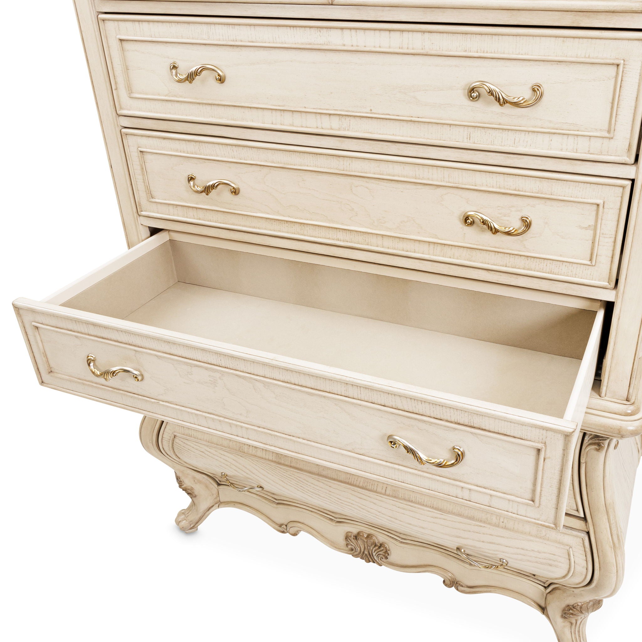 Platine de Royale - 6-Drawer Chest - Champagne