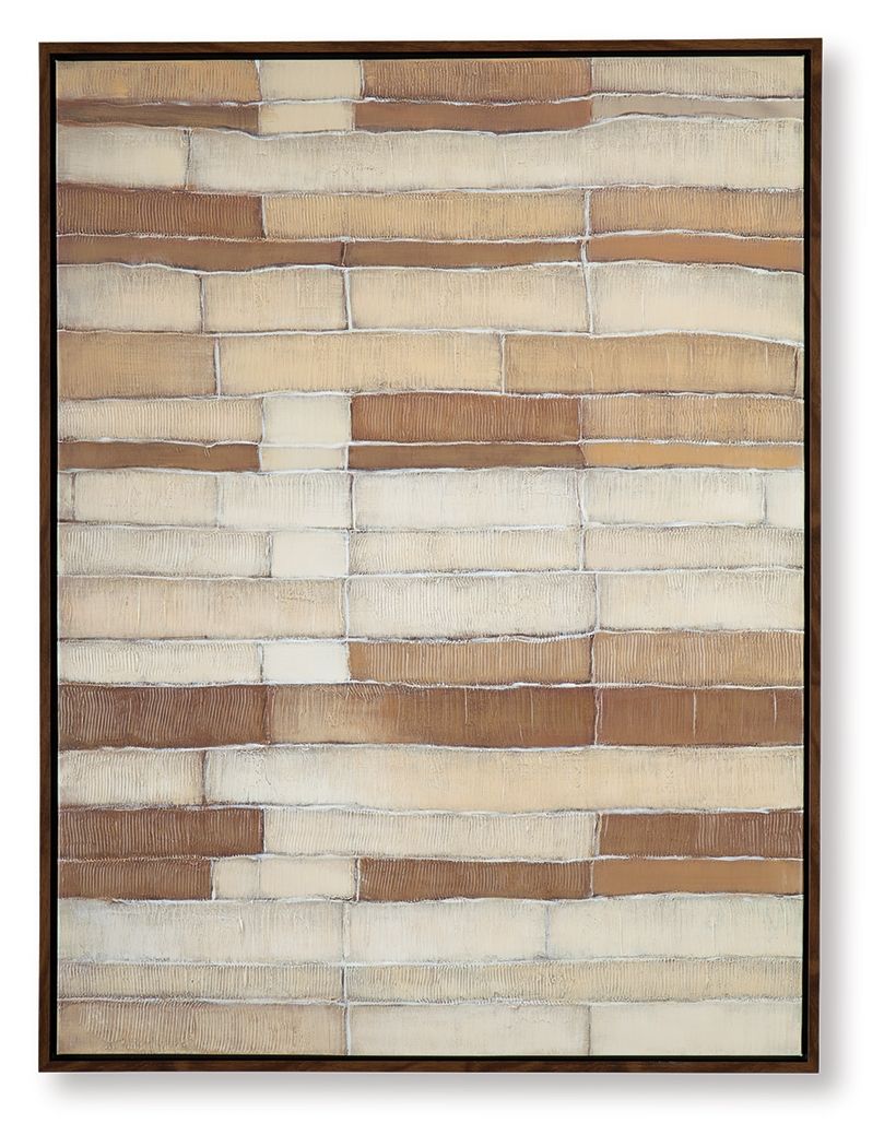 Kalanmore - Wall Art - Brown / Tan / White