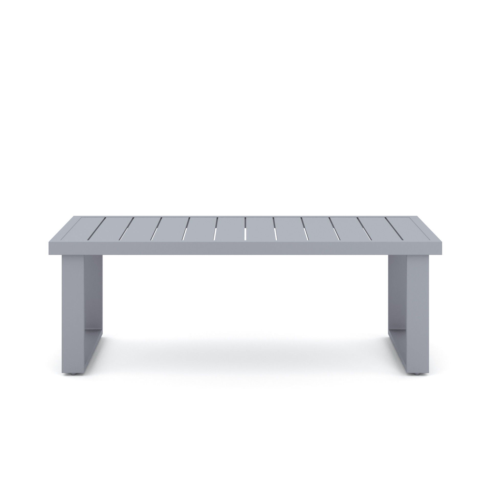 Fiji - 2 Piece Outdoor Set (Sofa & Slat Top Coffee Table Set) - Blue