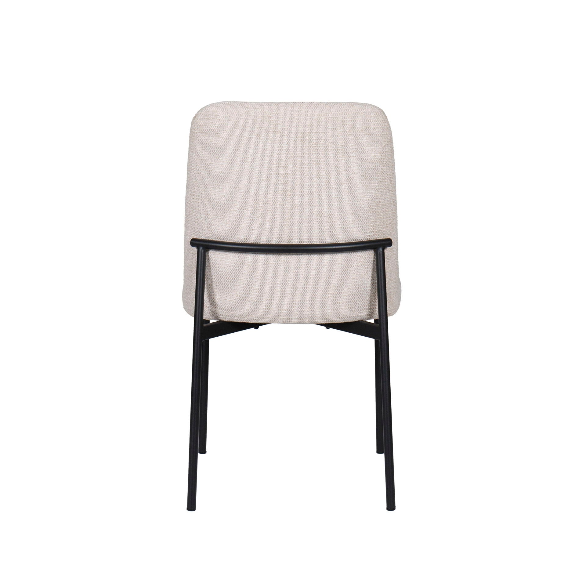 Erik - Side Chair With Black Metal Frame (Set of 2)