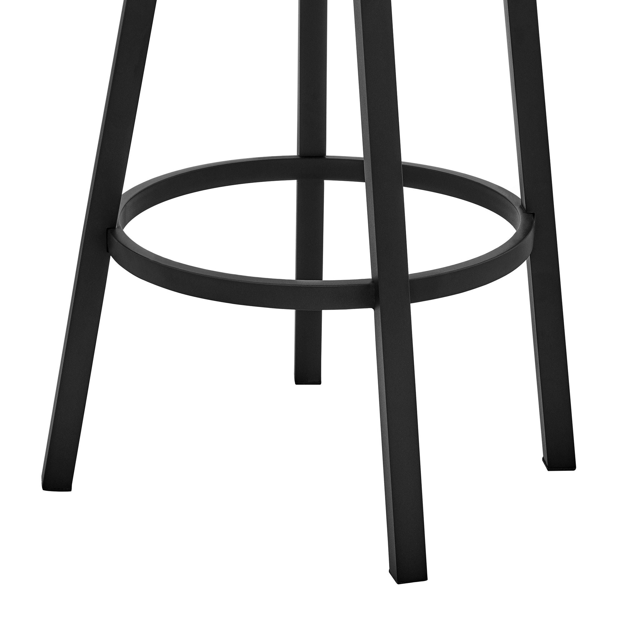 Cohen - Swivel Bar Stool - Black Finish