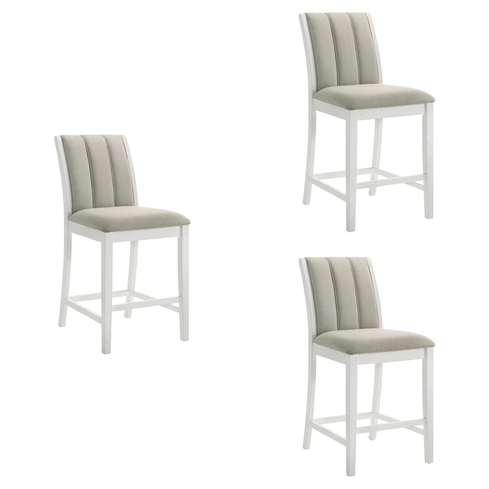 Nolan - 26" Counter Height Rubberwood Barstool
