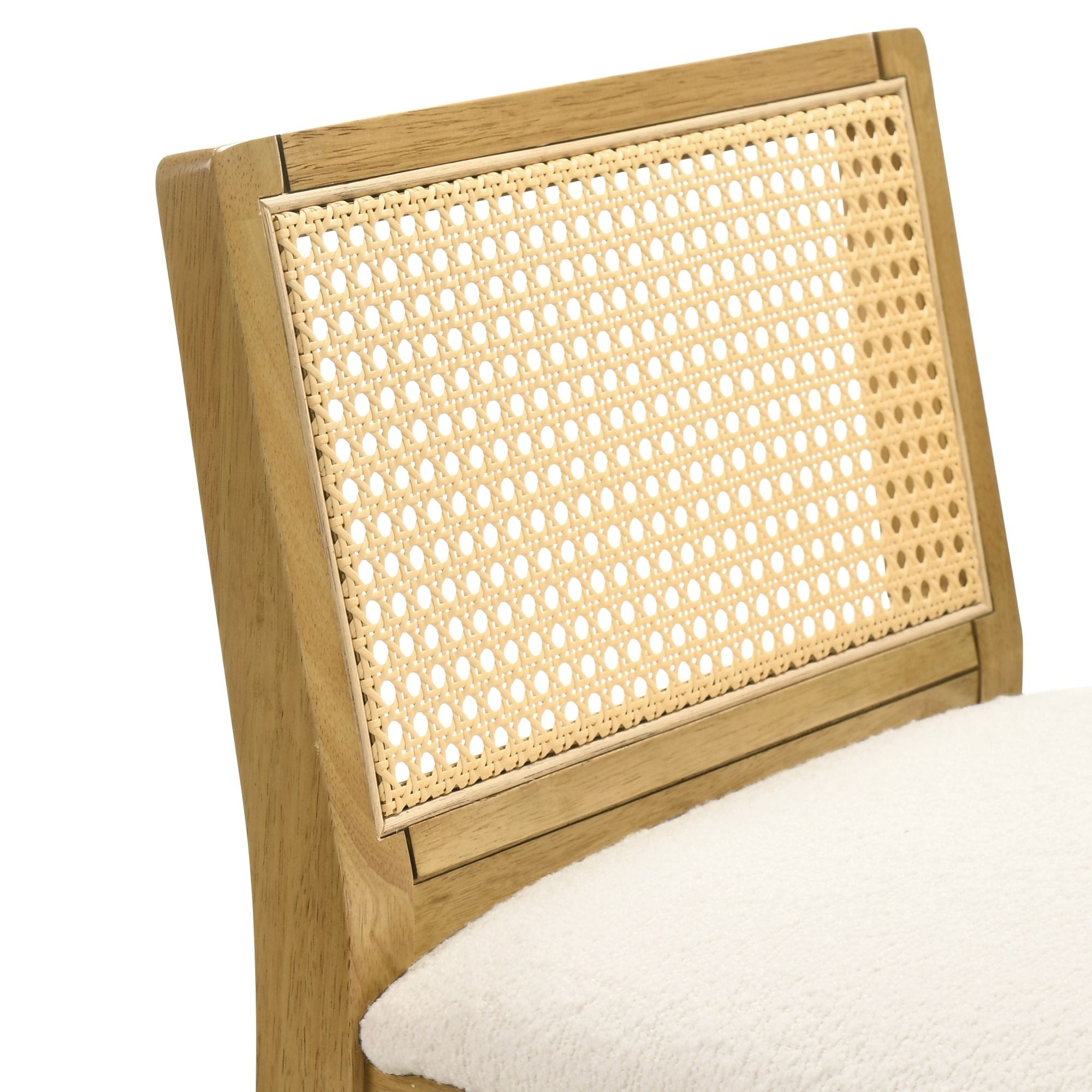 Tobias - Coastal Modern Wood Bar Height Kitchen Bar Stool