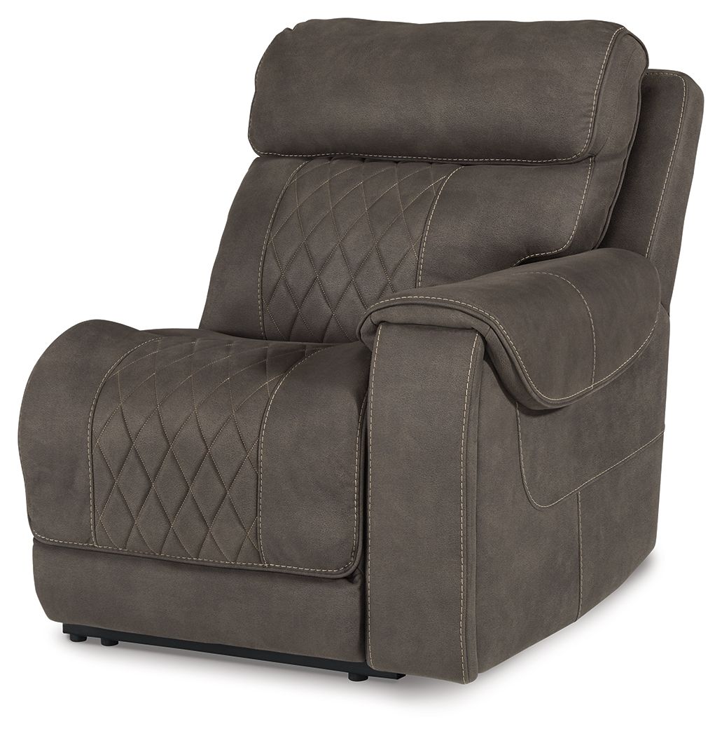 Hoopster - Raf Zero Wall Power Recliner - Gunmetal