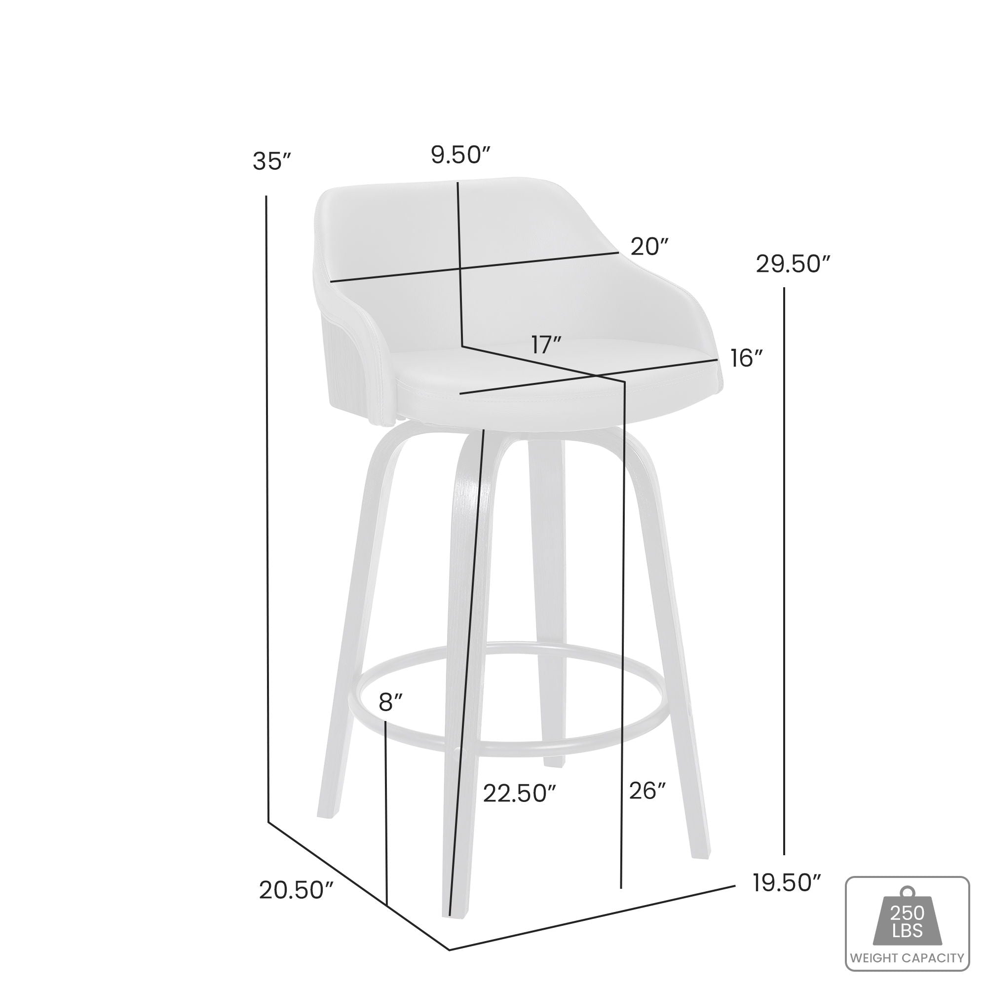 Alec - Bar Stool