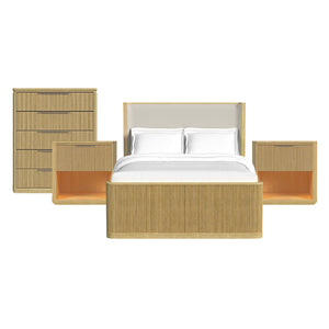 Sylvie - Bedroom Set With Upholstered Bed
