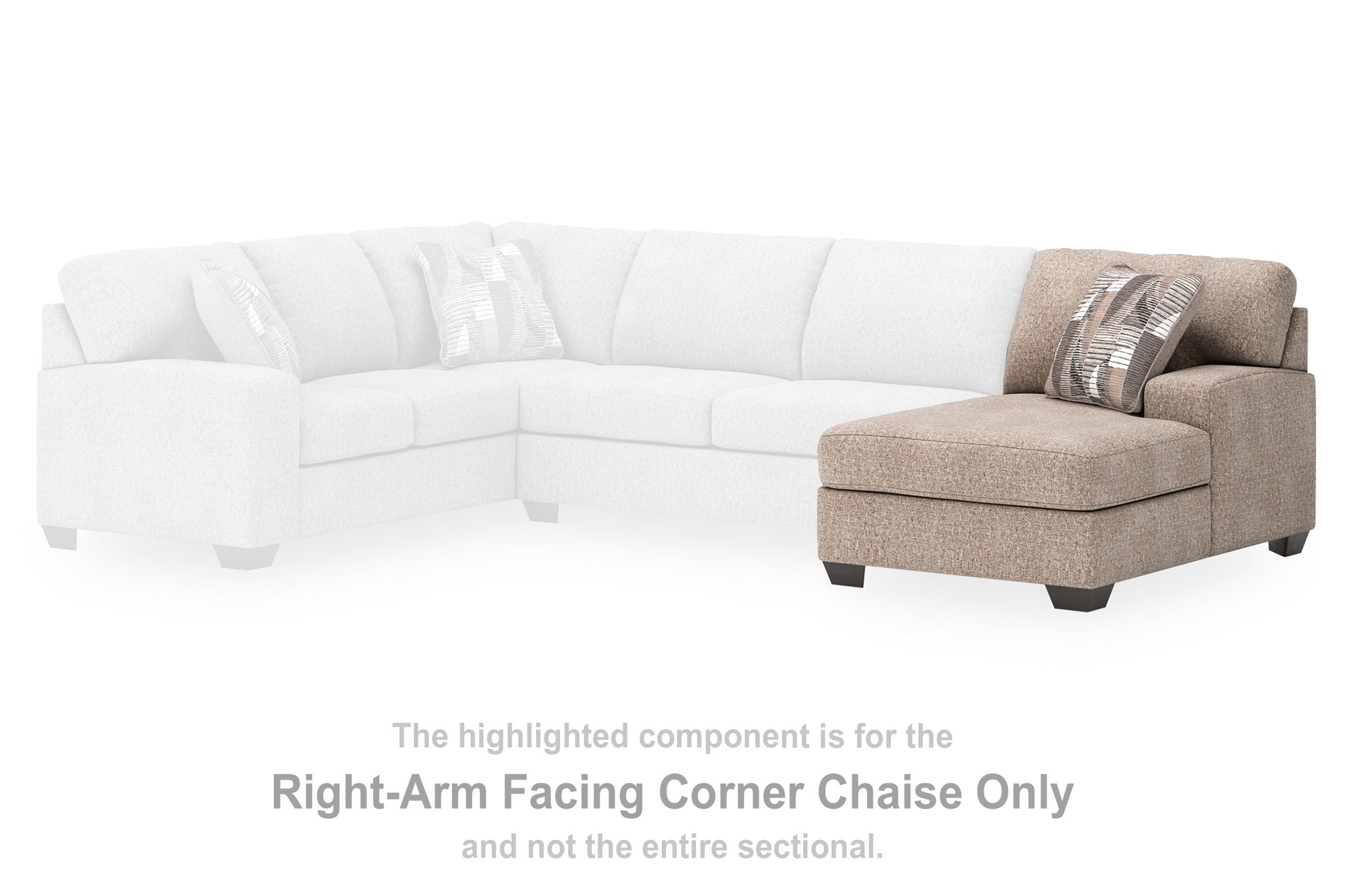Newellen - RAF Corner Chaise - Beige