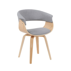 Summer - Upholstered Dining Chair - Brown