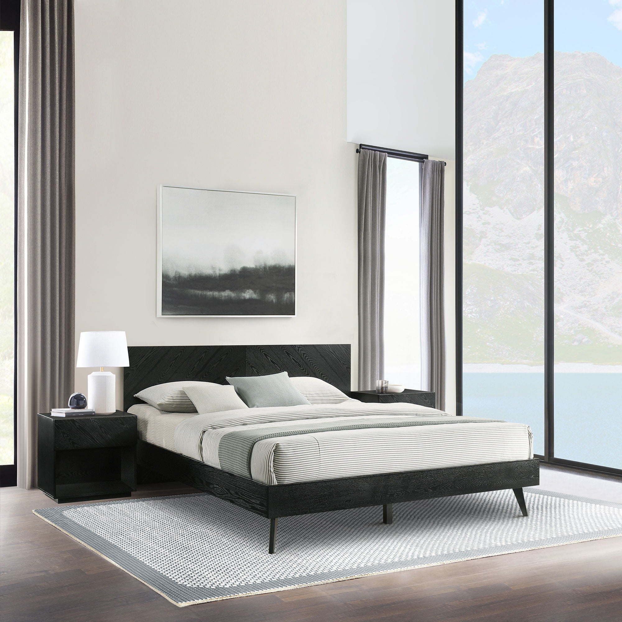Petra - Wood Bedroom Set