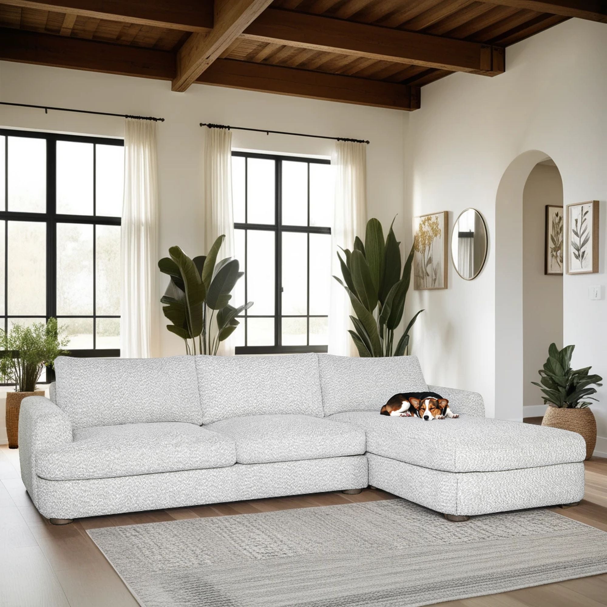Reid - Rectangular Sectional Sofa