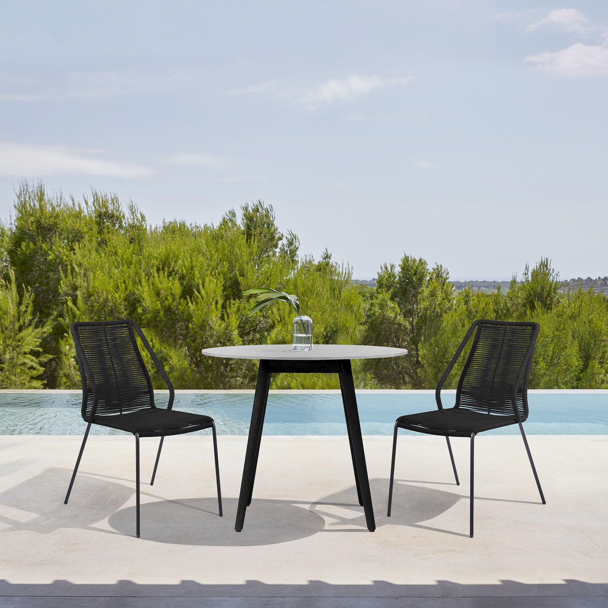 Sydney And Clip - Outdoor Patio 36" Dining Set