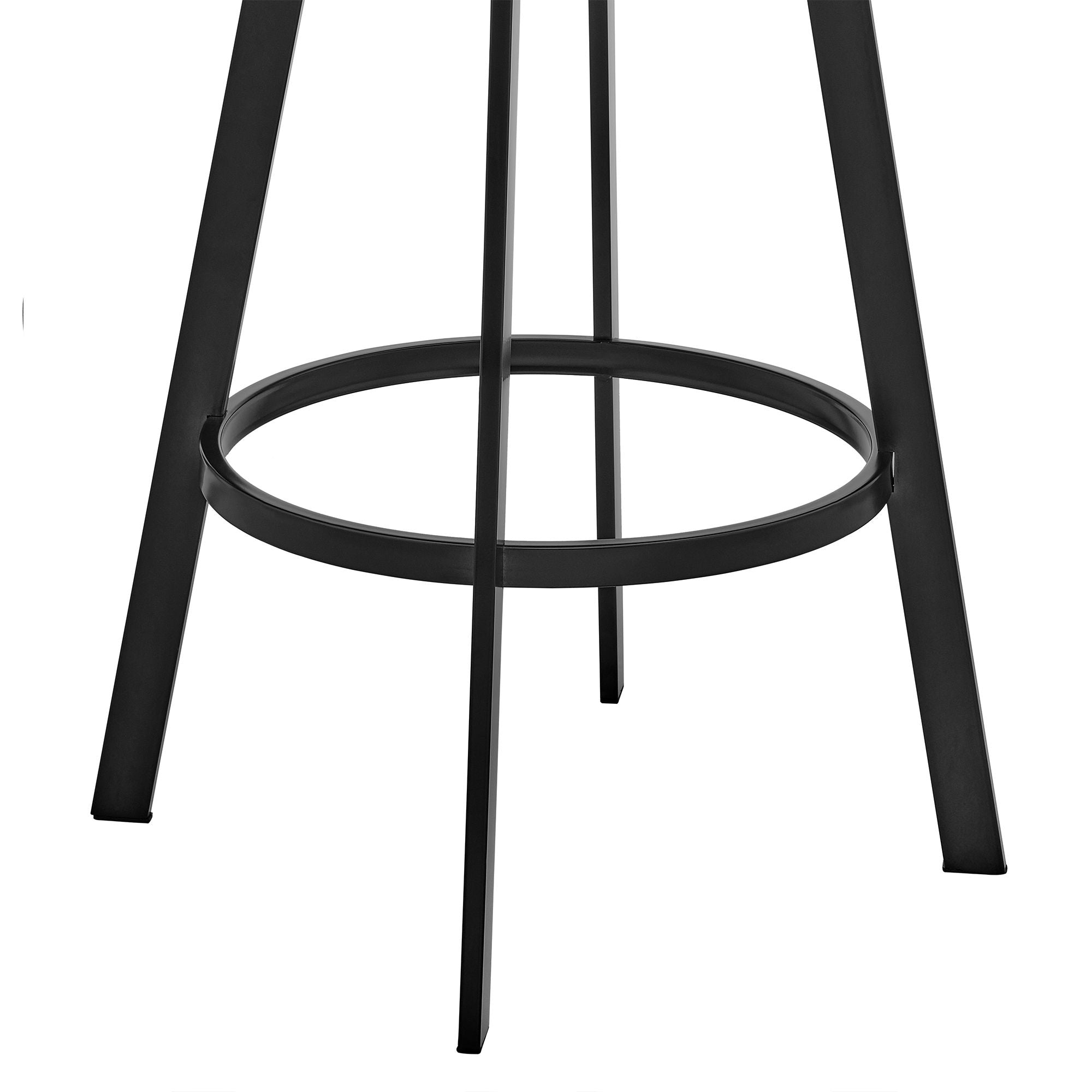 Bronson - Swivel Bar Stool - Black Finish