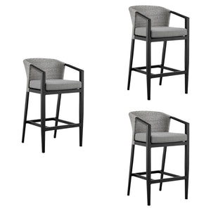 Palma - Outdoor Patio Bar Stool Set