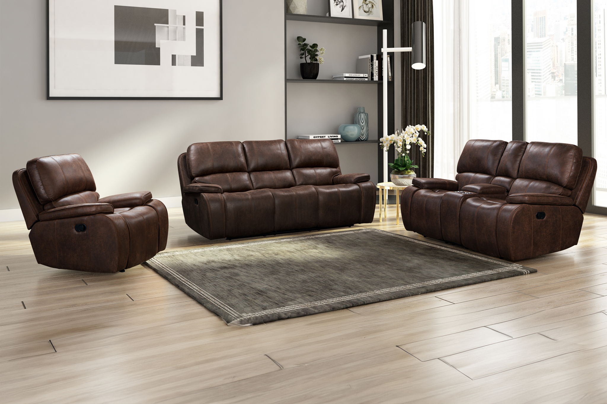 Brookings - Console Loveseat