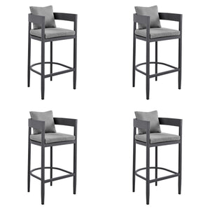 Menorca - Outdoor Patio Counter Height Bar Stool Set
