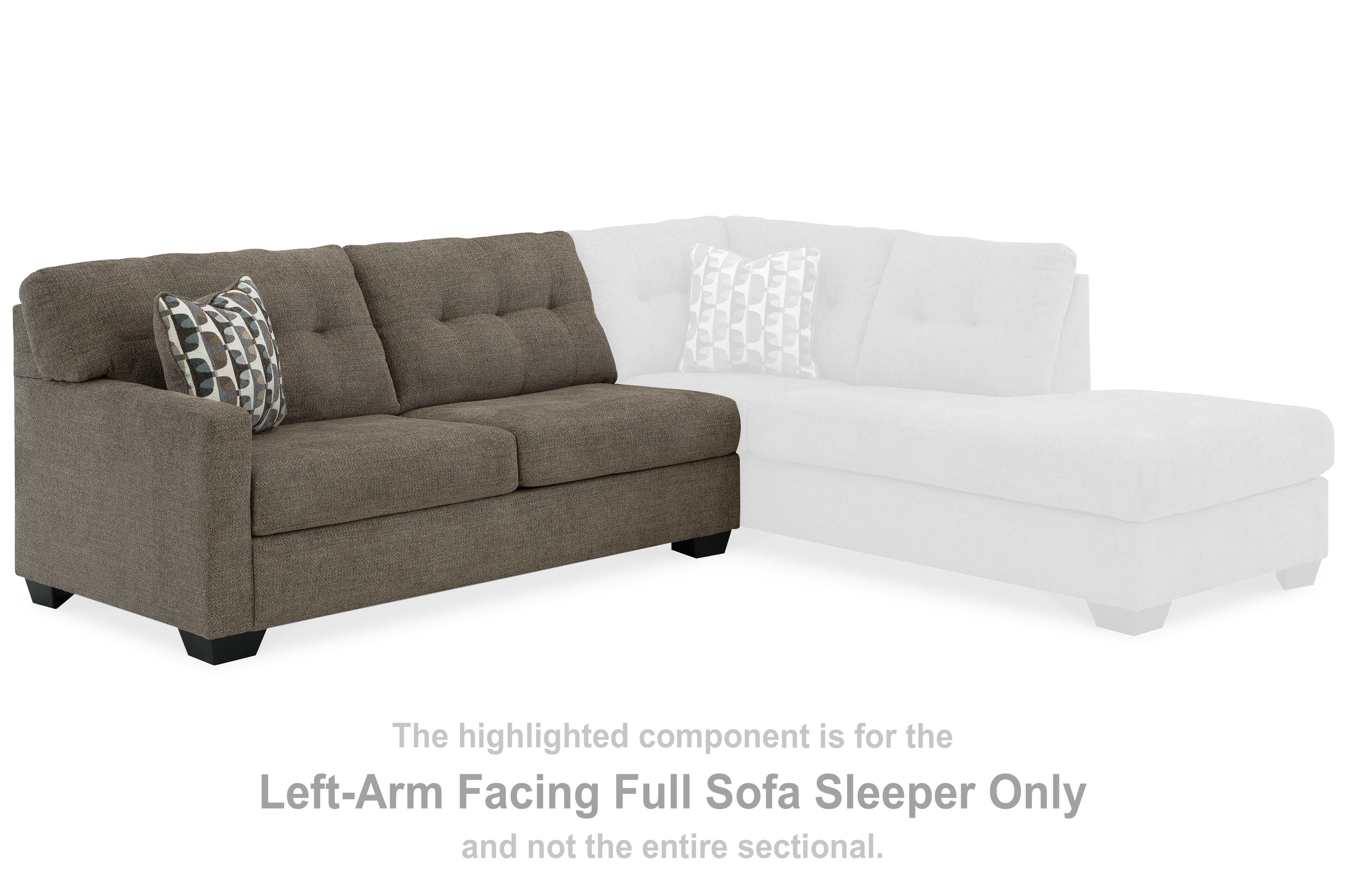 Mahoney - Laf Full Sofa Sleeper - Chocolate