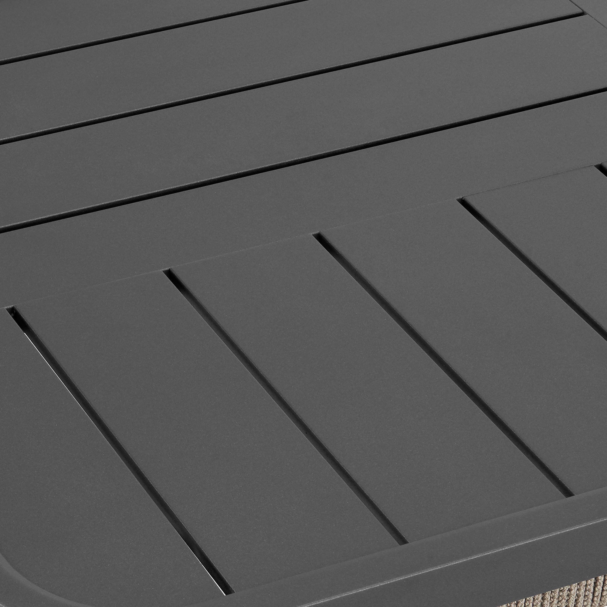 Zella - Rectangular Coffee Table - Charcoal / Light Gray