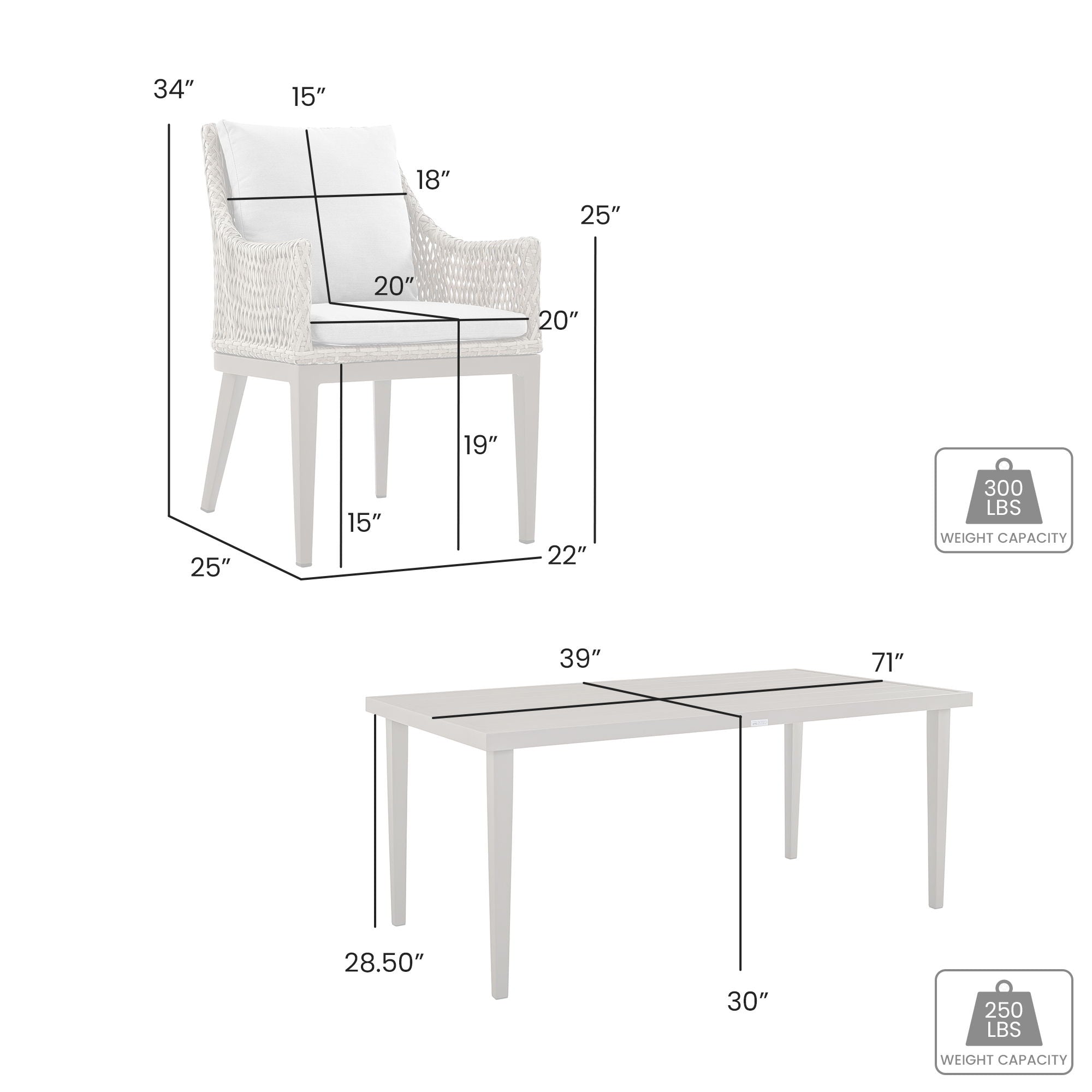 Grenada - Outdoor Dining Set