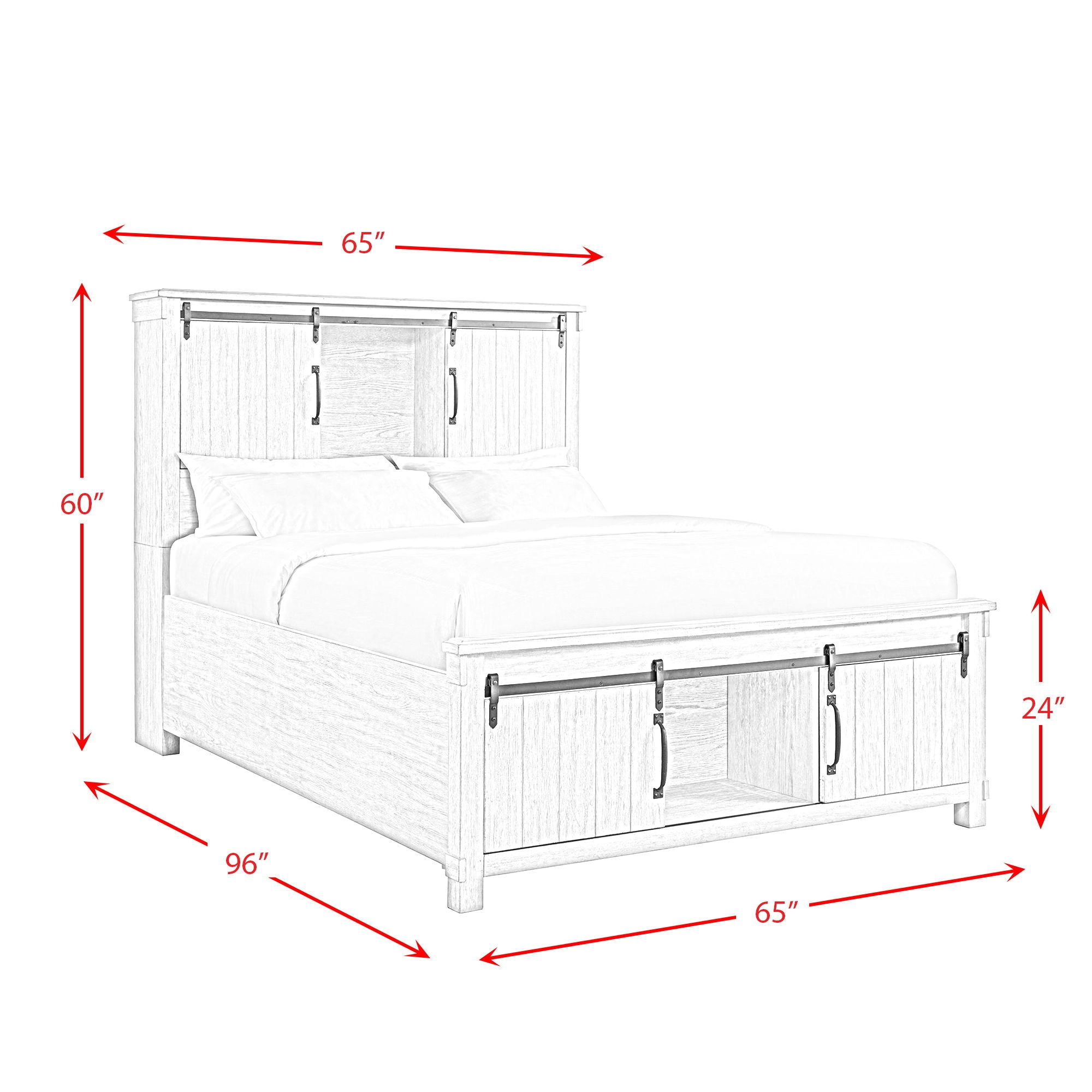 Scott - Platform Storage Bedroom Set