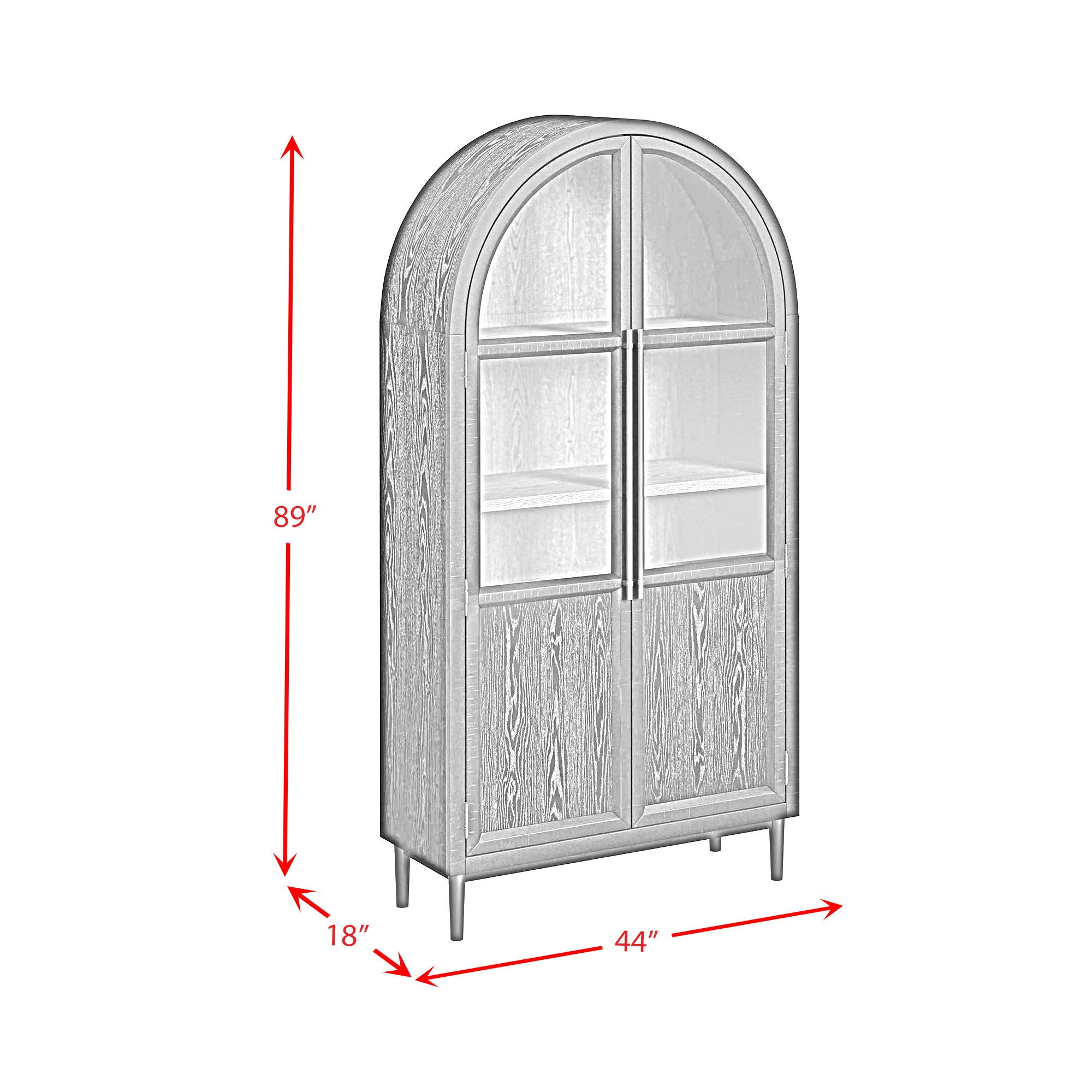 Taurus - Bookcase - Black
