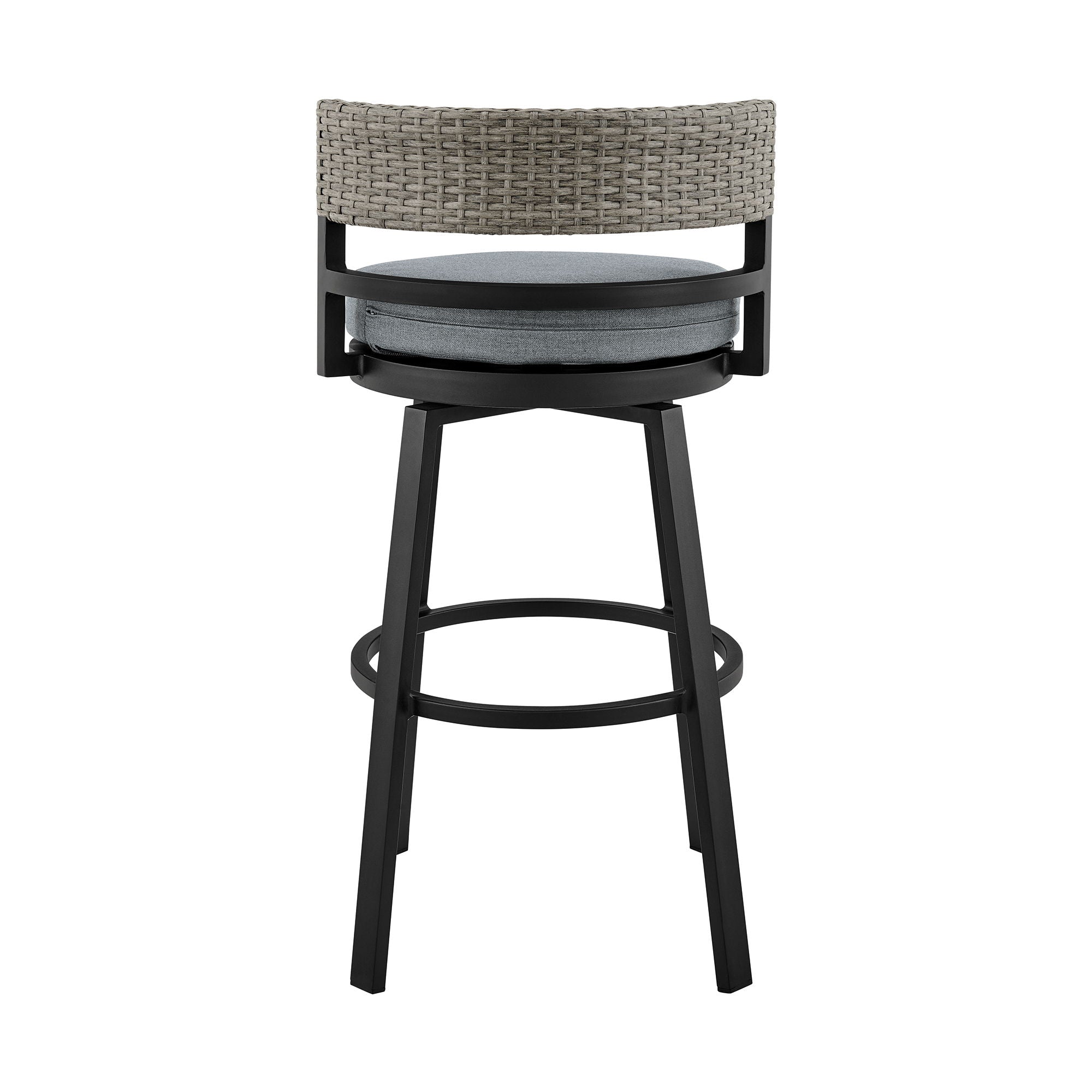 Encinitas - Outdoor Patio Counter Height Swivel Bar Stool Set