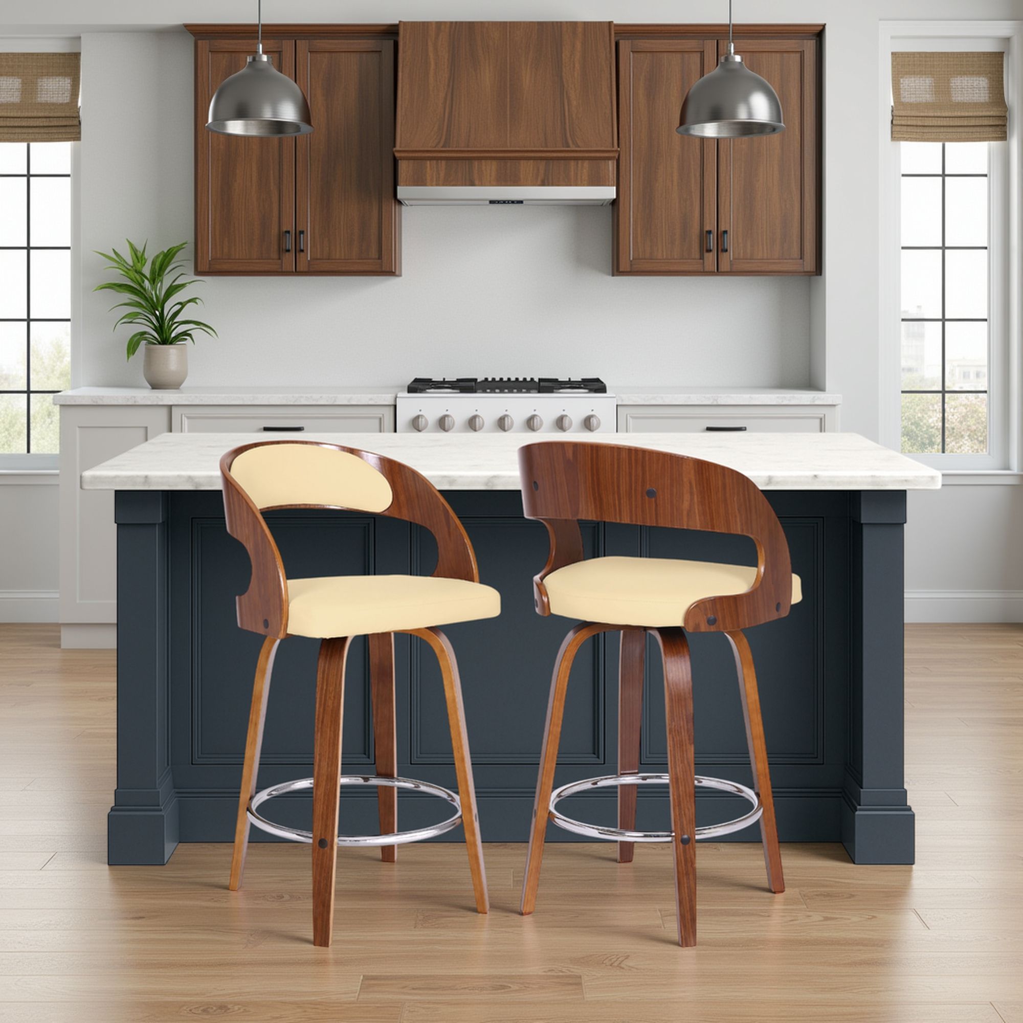 Shelly - 26" Counter Height Swivel Bar Stool