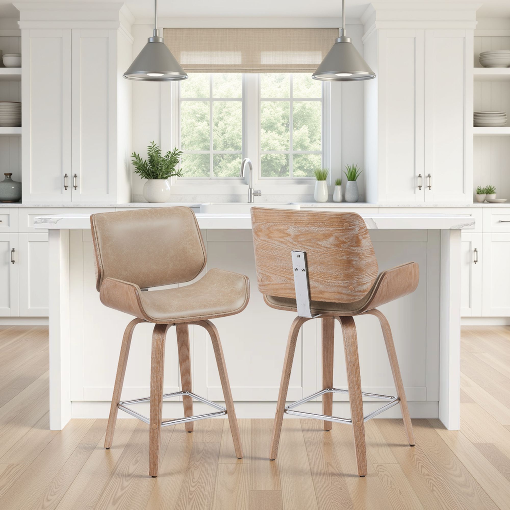 Tyler - 26" Counter Height Swivel Bar Stool