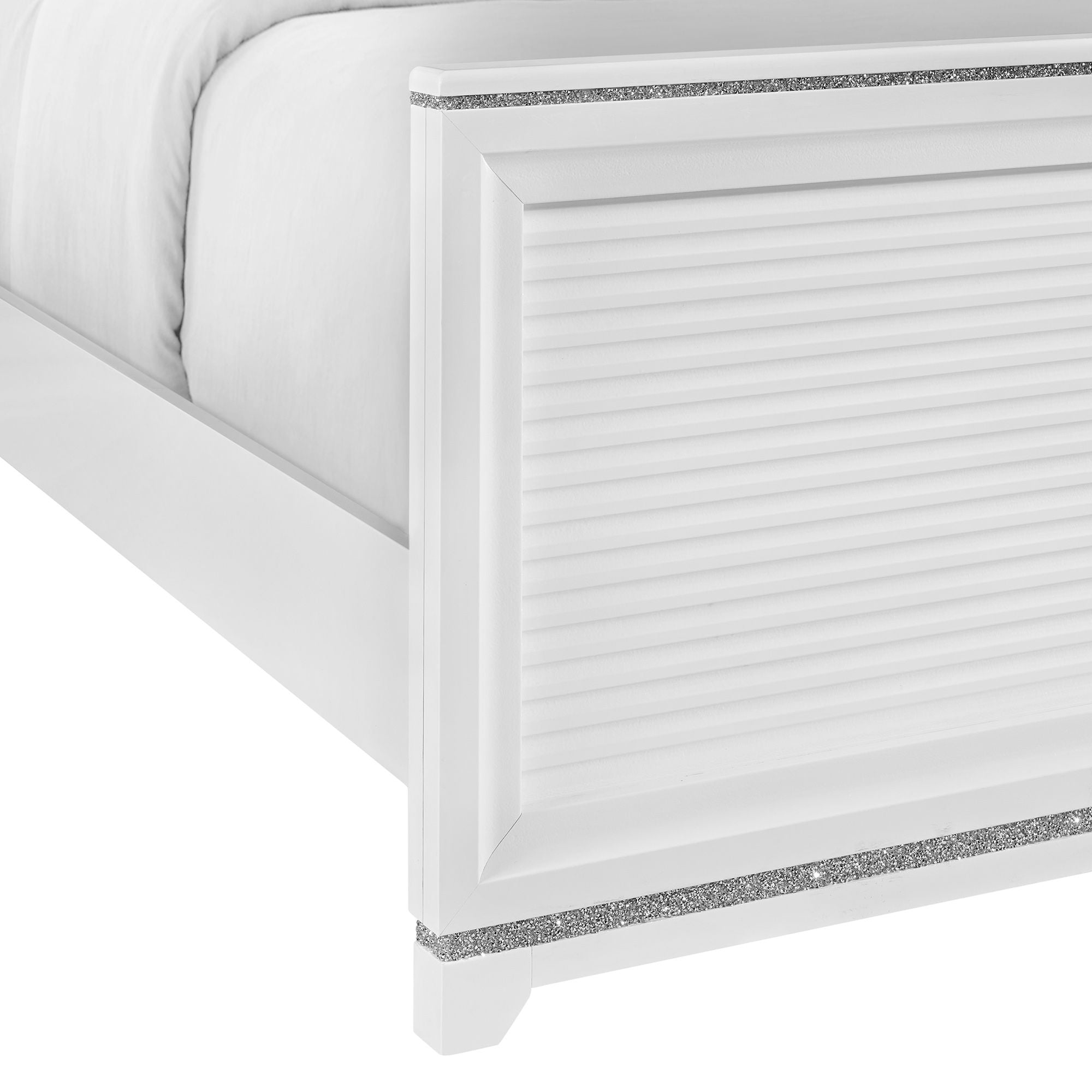 Denmark - Upholstered Bed With LED