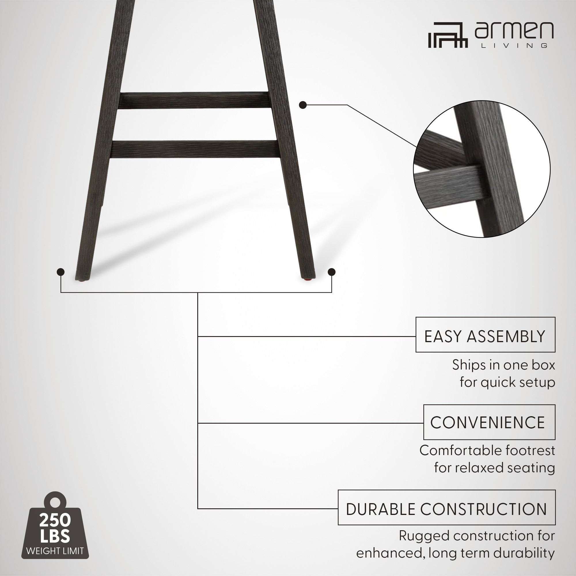 Branson - Swivel Counter Stool