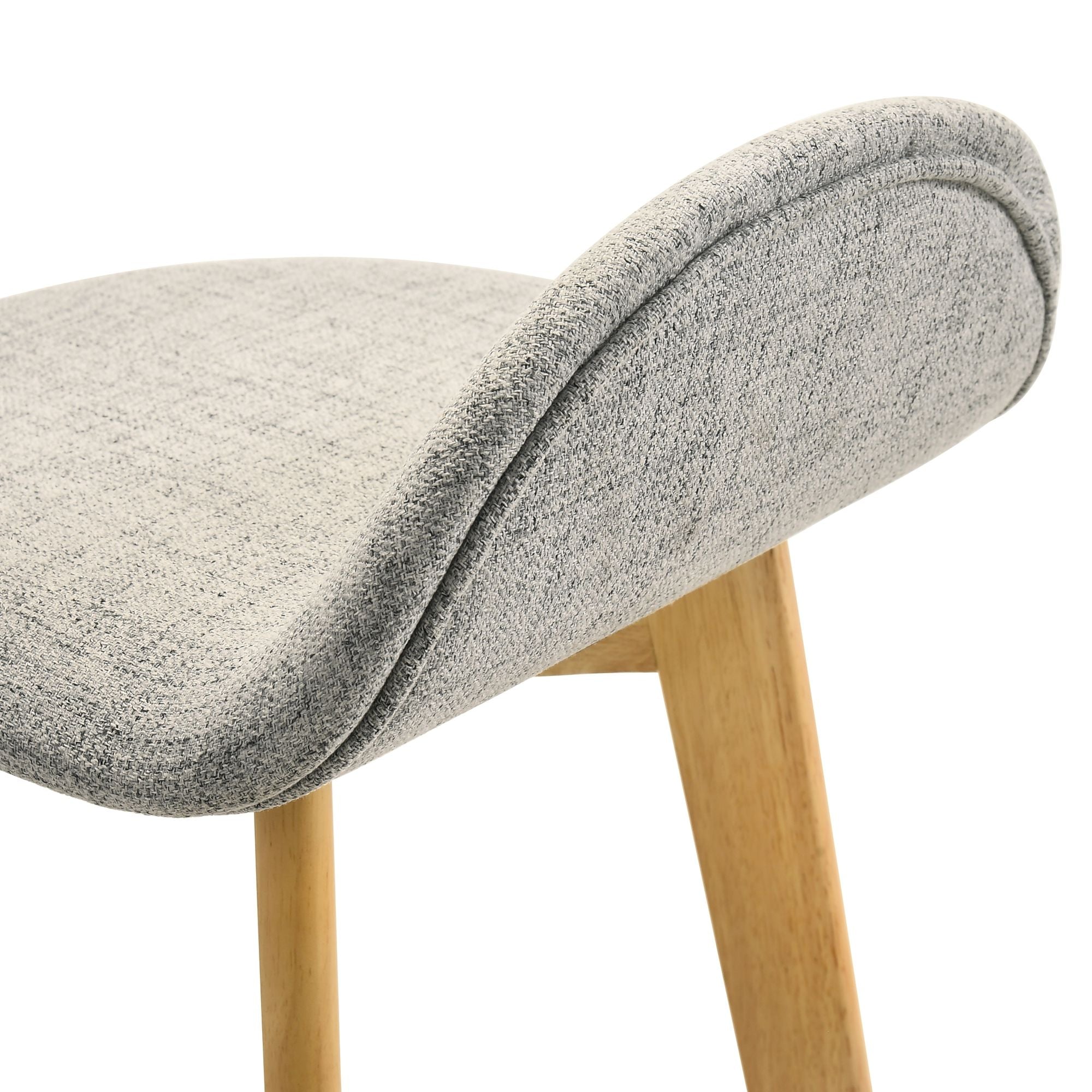 Vera - Upholstered Wood Counter Height Barstool
