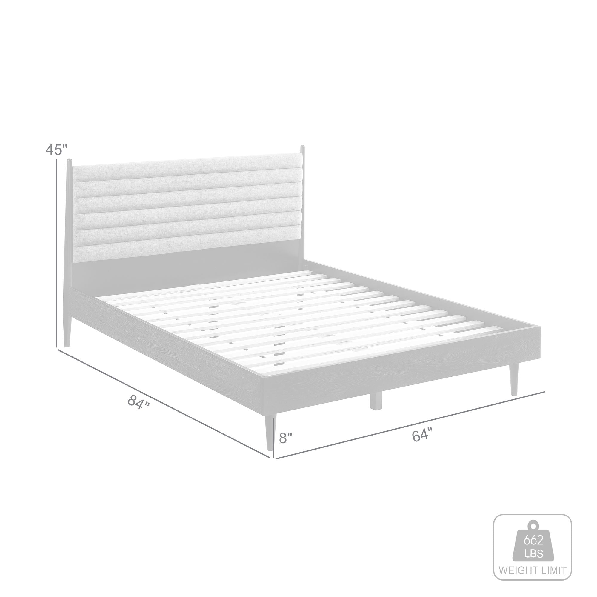 Artemio - Platform Wood Bed Frame