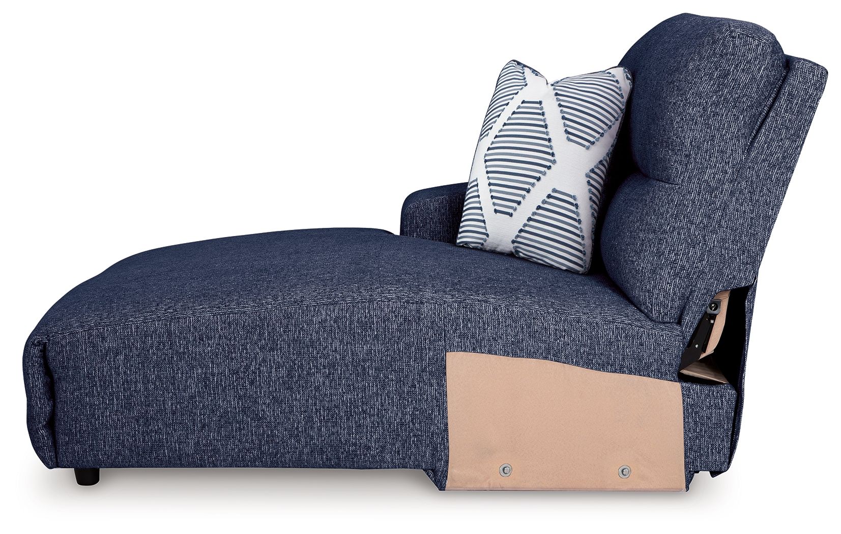 Acklen Place - Laf Power Reclining Back Chaise - Navy
