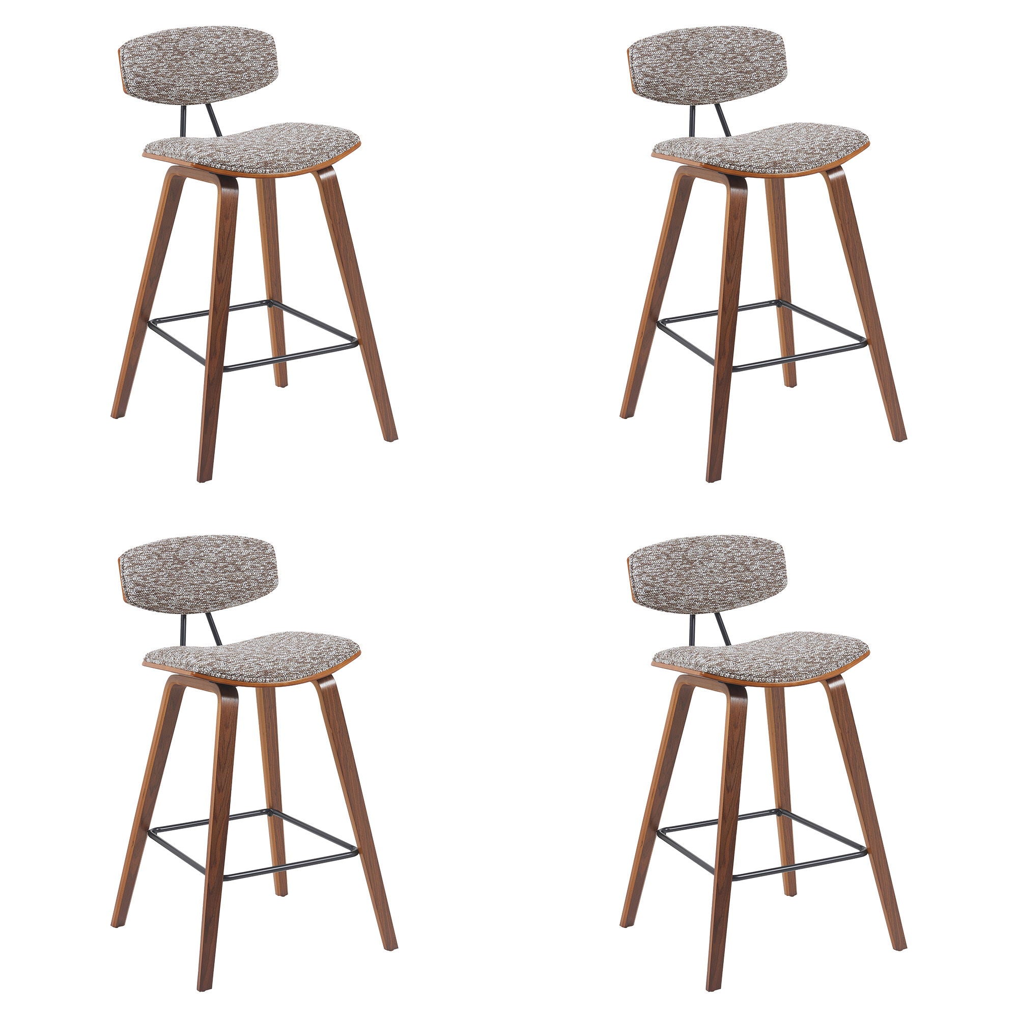 Fox - Mid-Century Counter Stool
