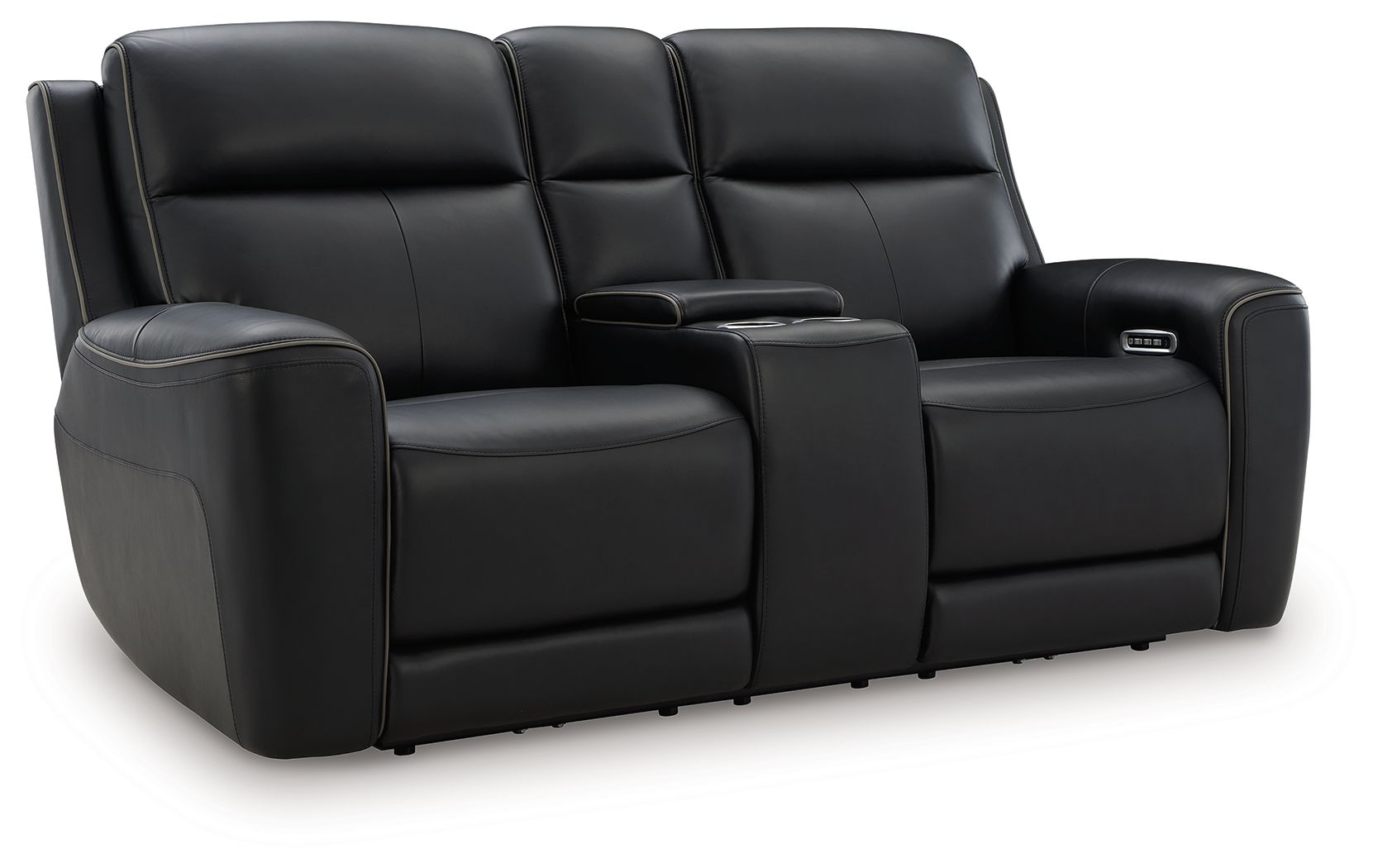 5Z-Comfort - Relaxation - Power Reclining Loveseat with Console / Adj Headrest