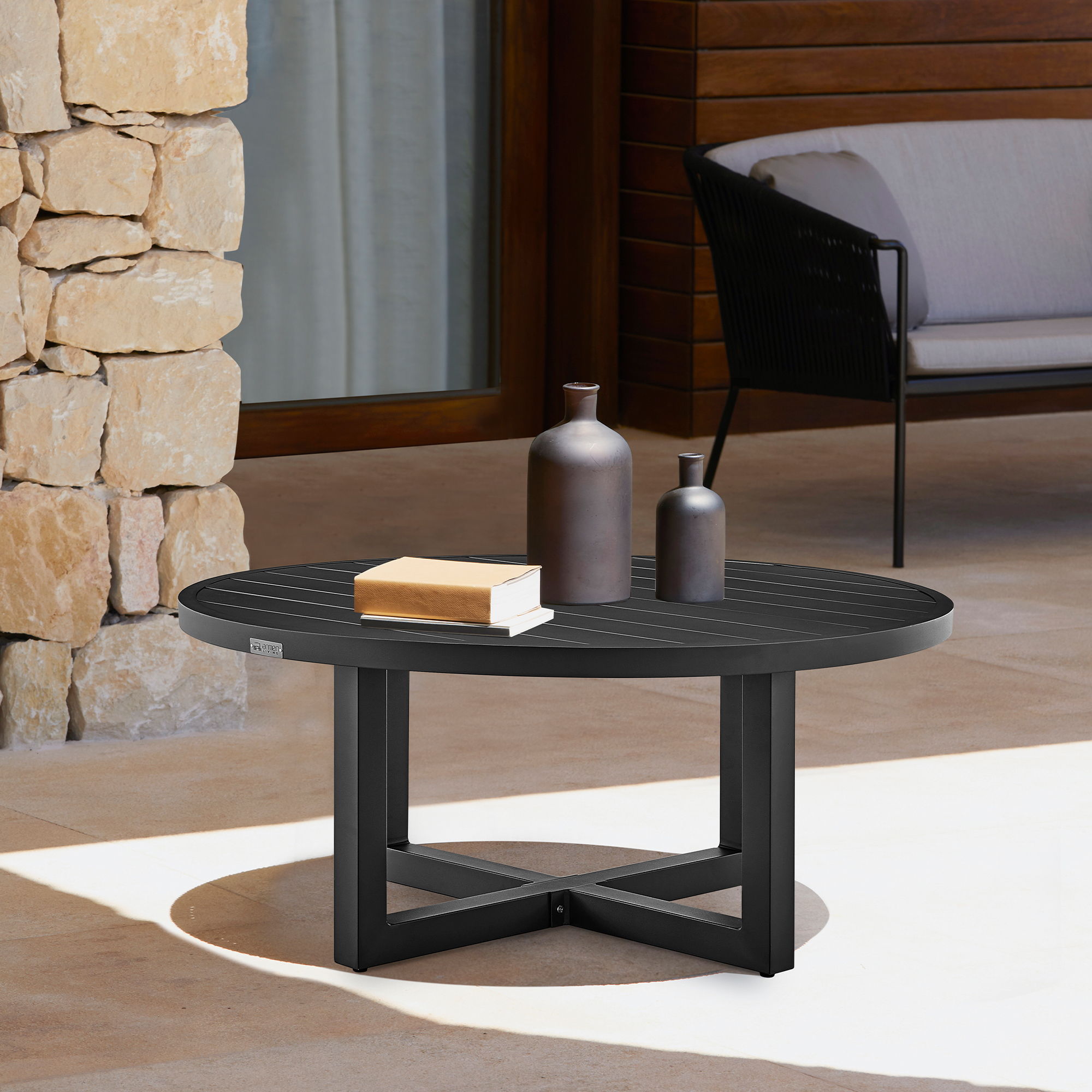 Argiope - Outdoor Patio Round Coffee Table