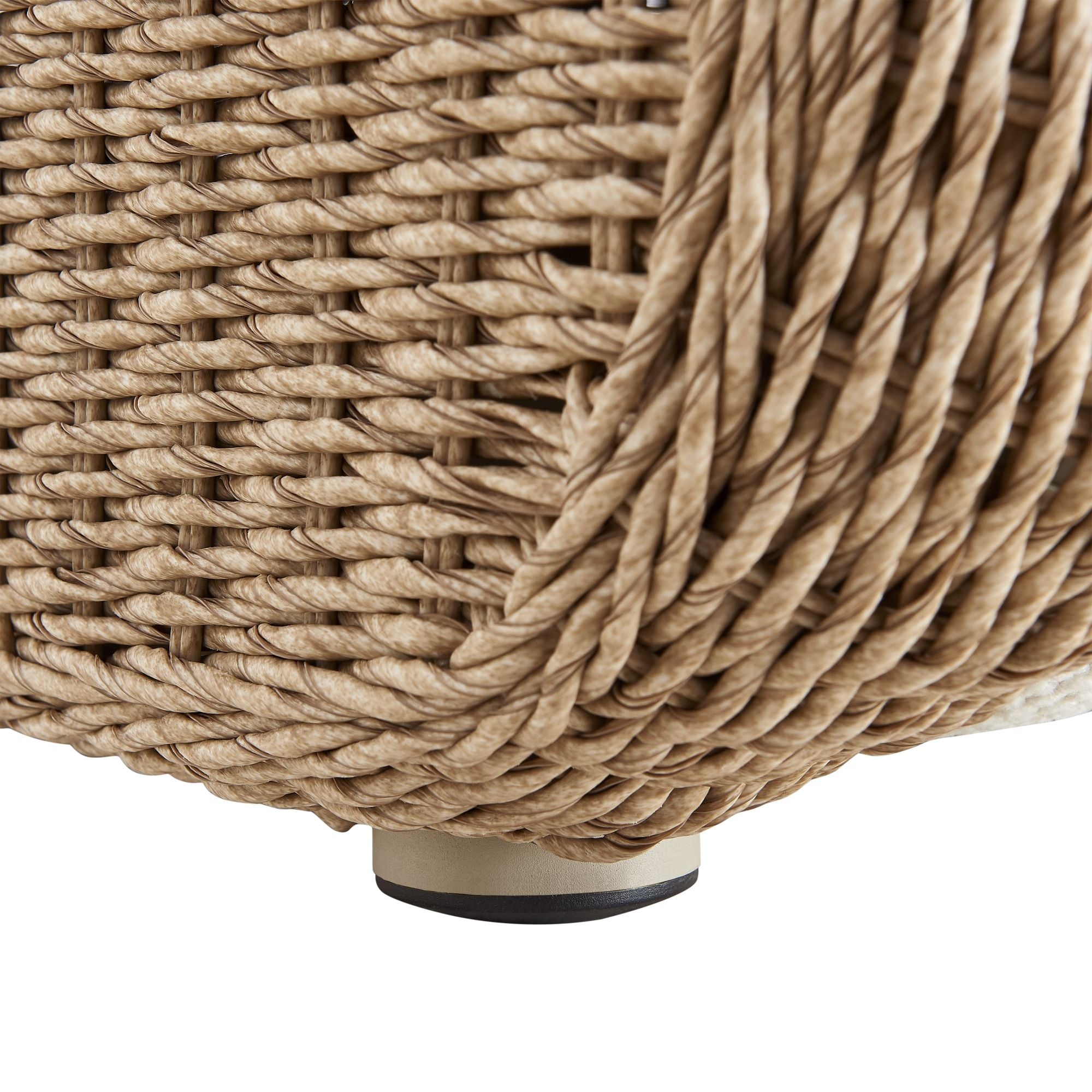 Pavilion - Powder Coated Metal Outdoor Conversation Set With Cushions