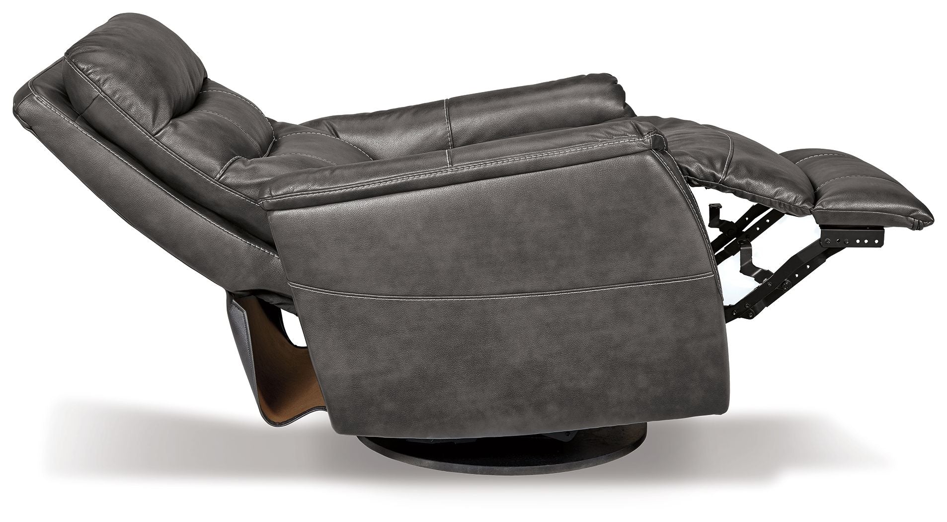 Riptyme - Swivel Glider Recliner - Quarry